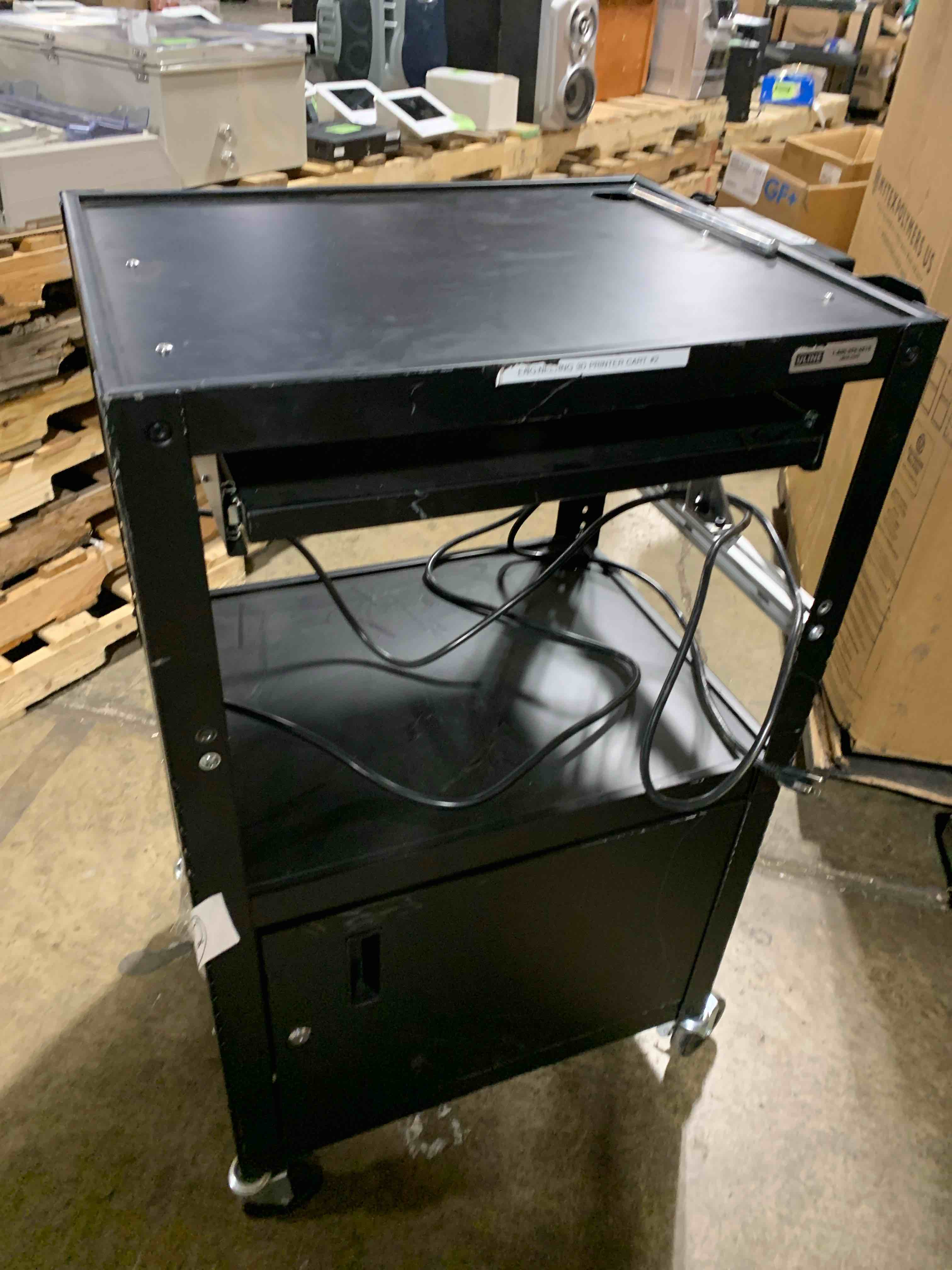 Condition photo showing Good Condition for 3D Printer Rolling Cart
