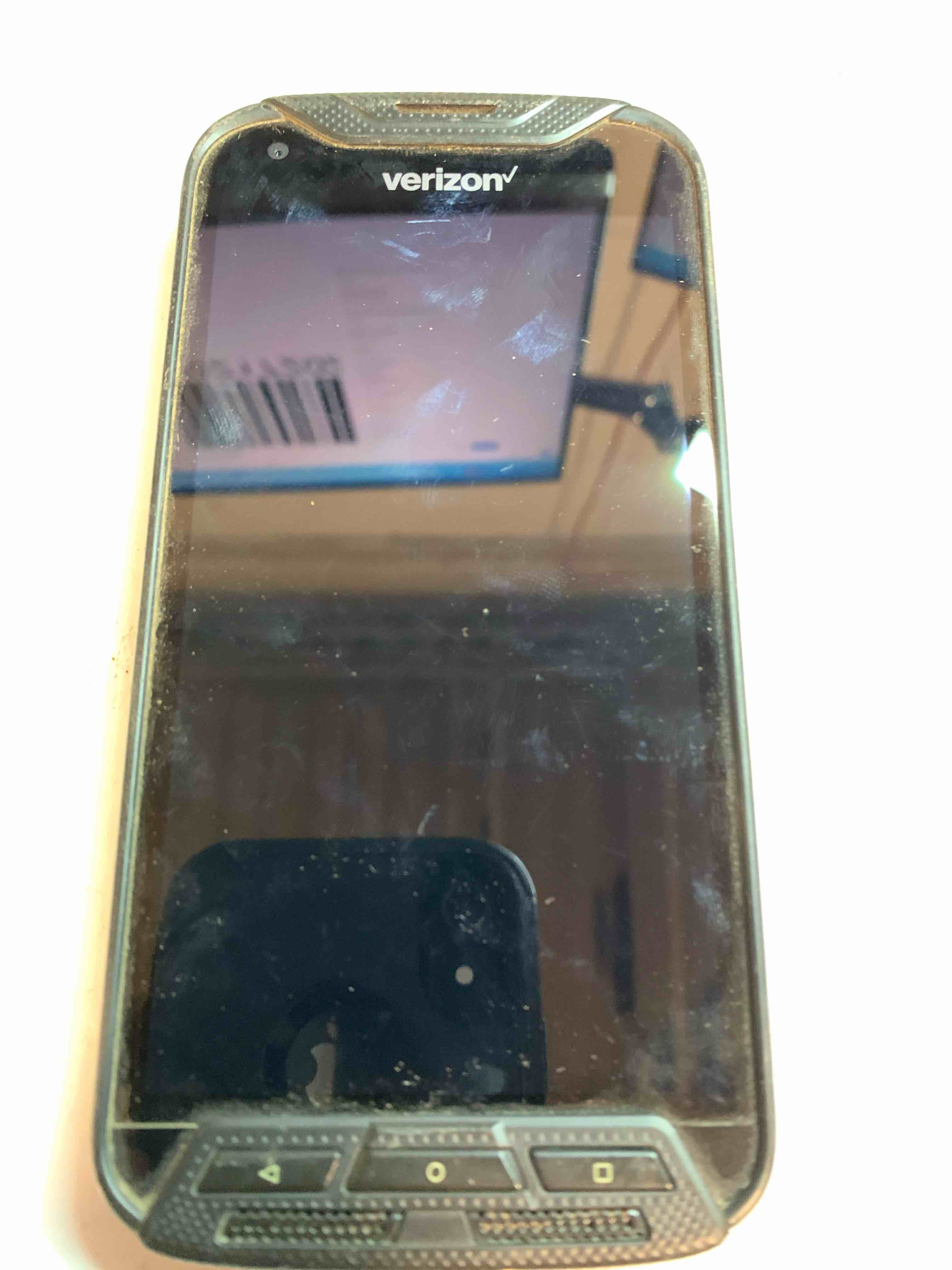 Condition photo showing As Is for Kyocera DuraForce PRO E6820 4G VoLTE - 32GB Black 