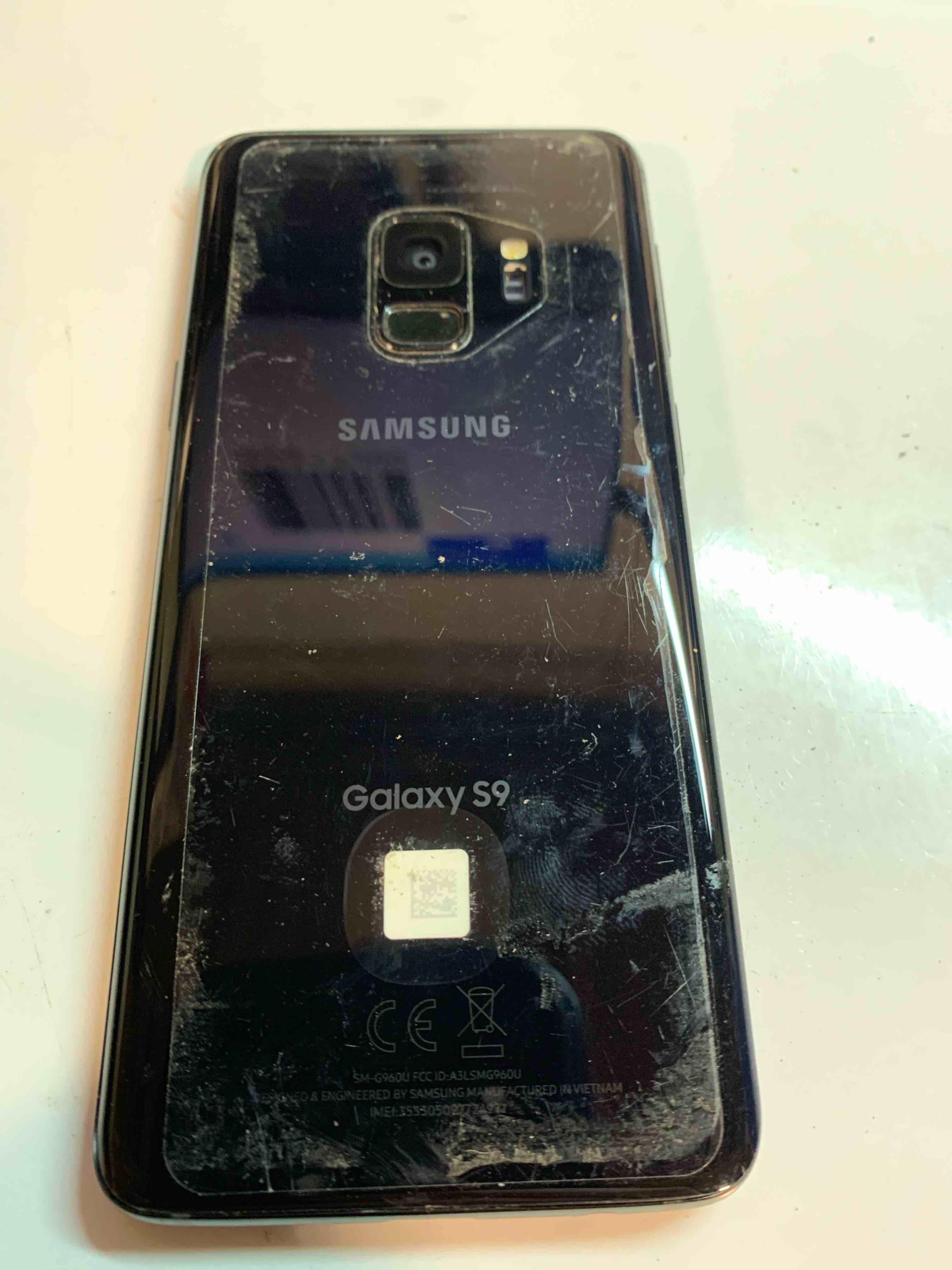Condition photo showing As Is for Galaxy S9