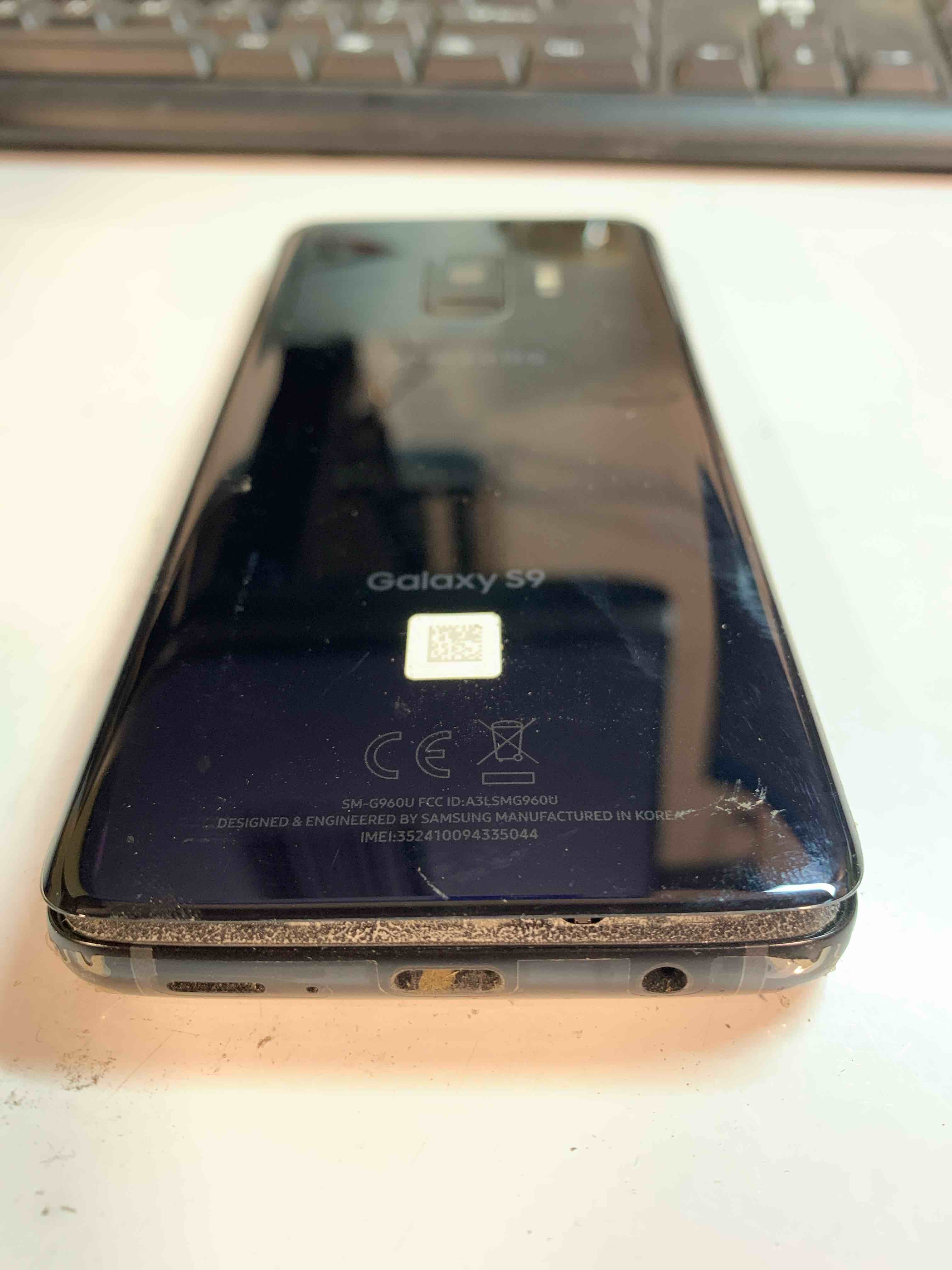 Condition photo showing As Is for Galaxy S9