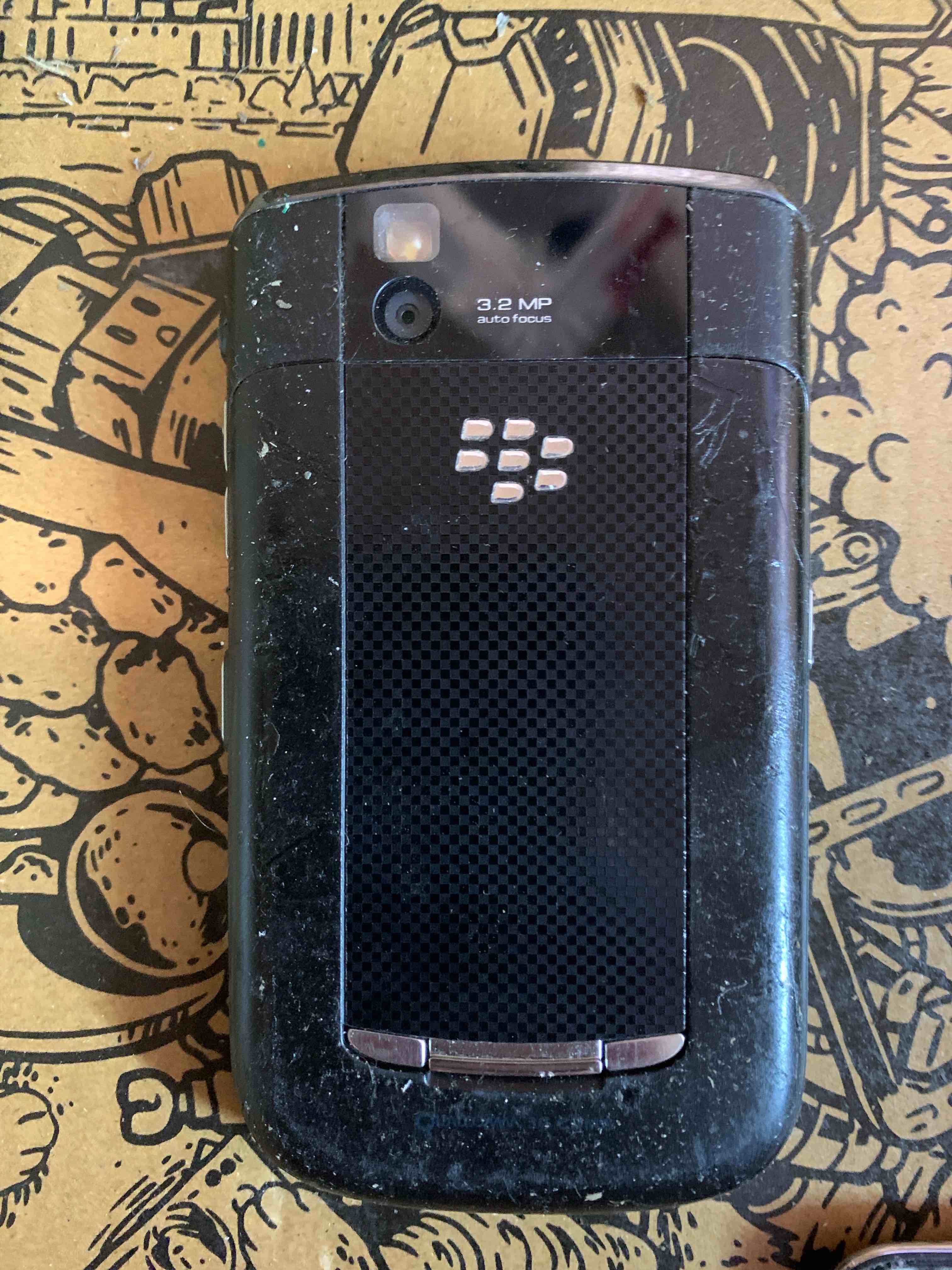 Condition photo showing As Is for Blackberry 