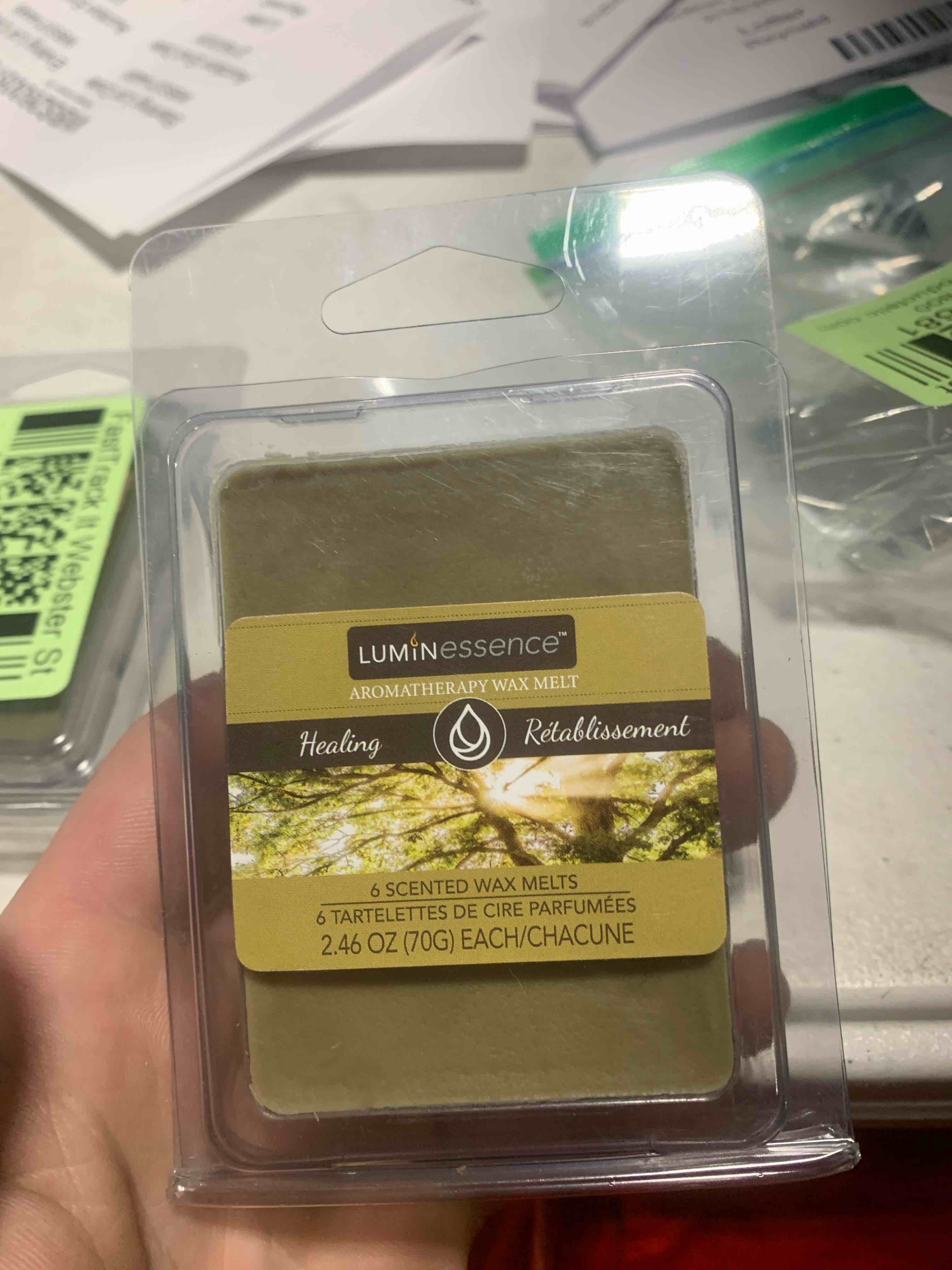 Condition photo showing New/Like New for Luminessence Healing Aromatherapy Scented Wax Melts - 6 Pack (2.46 oz)