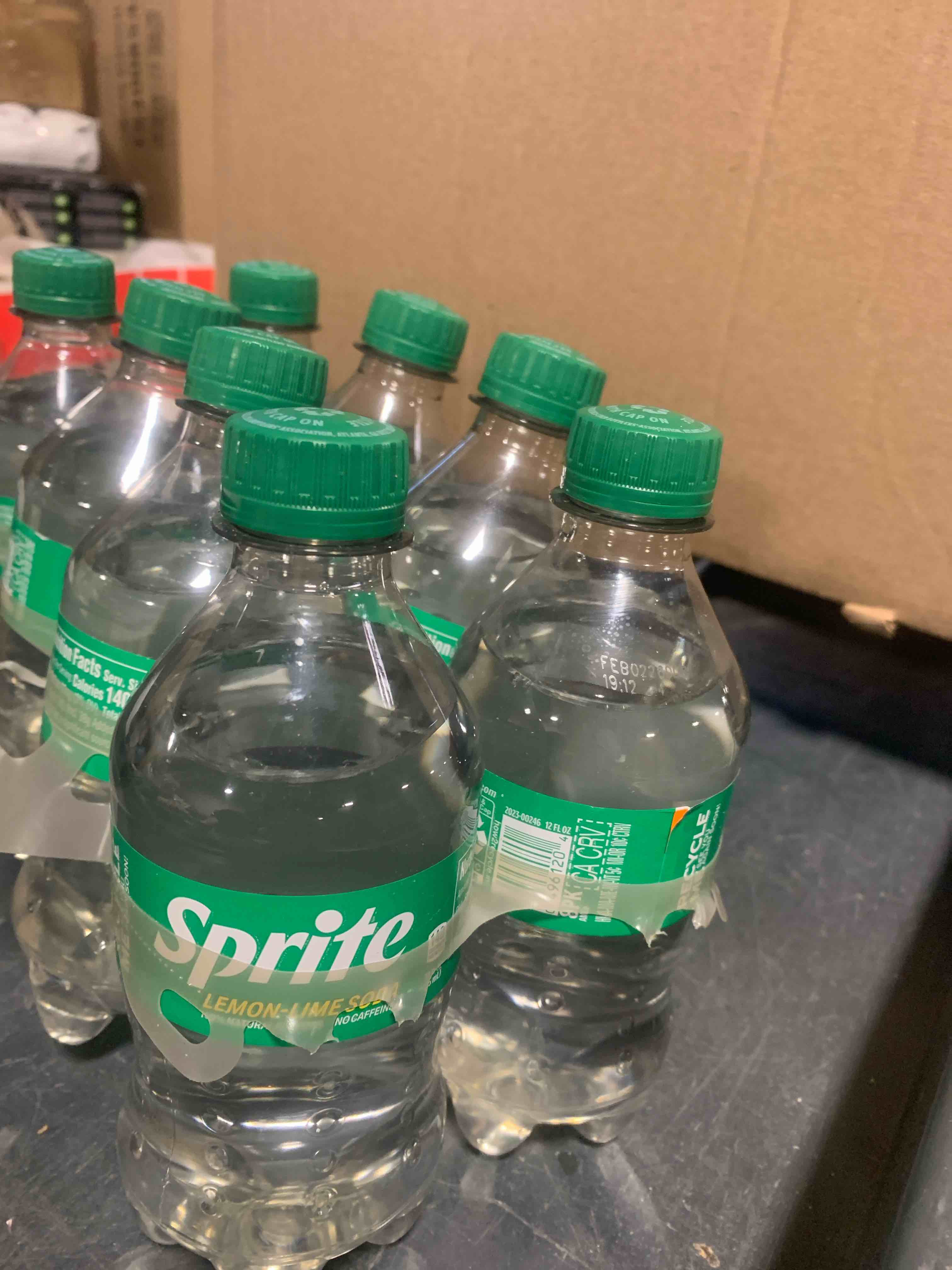 Condition photo showing New/Like New for Sprite, Lemon-Lime Soda,12 Fl Oz bottles