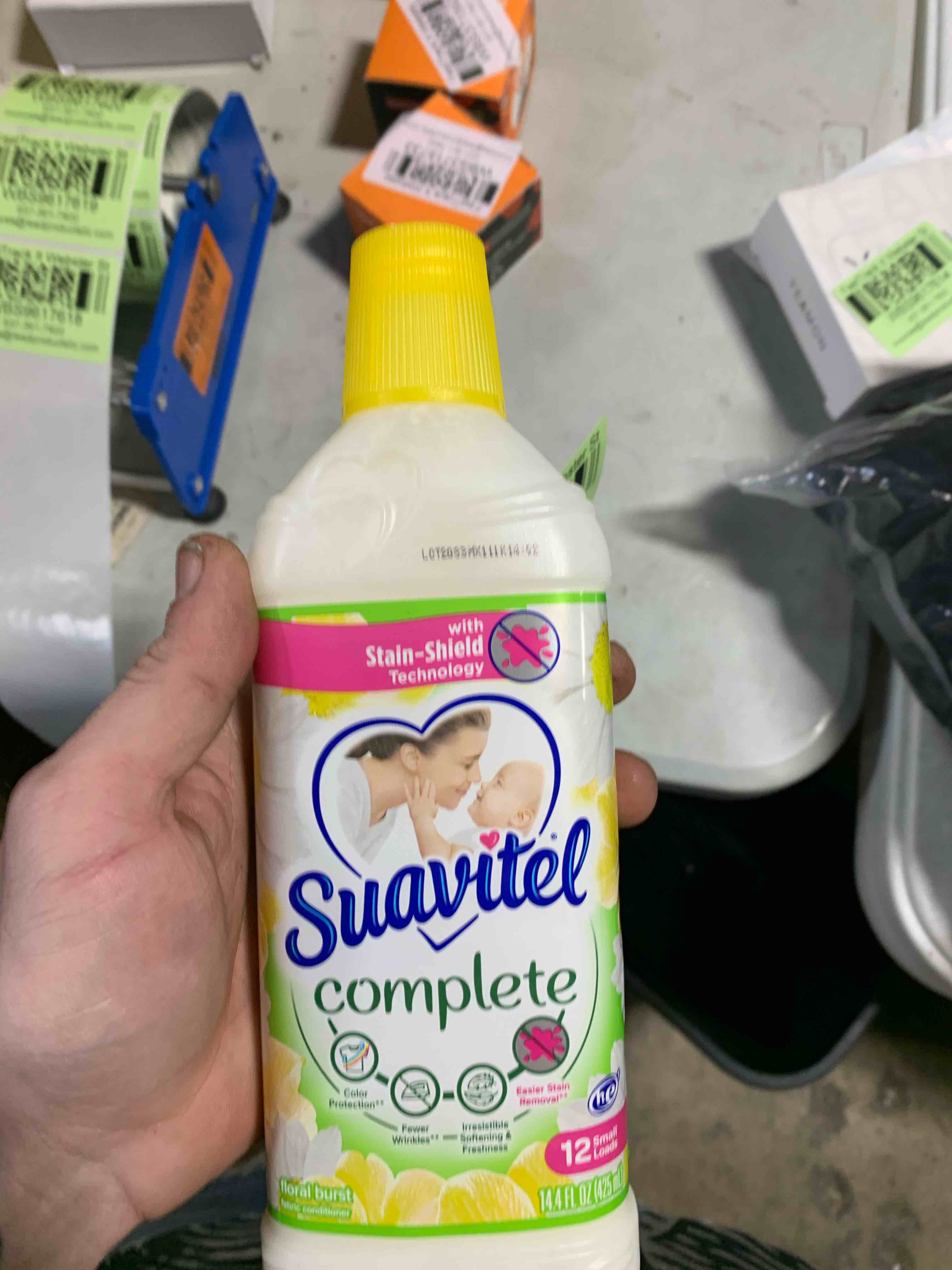 suavitel floral burst fabric softener 