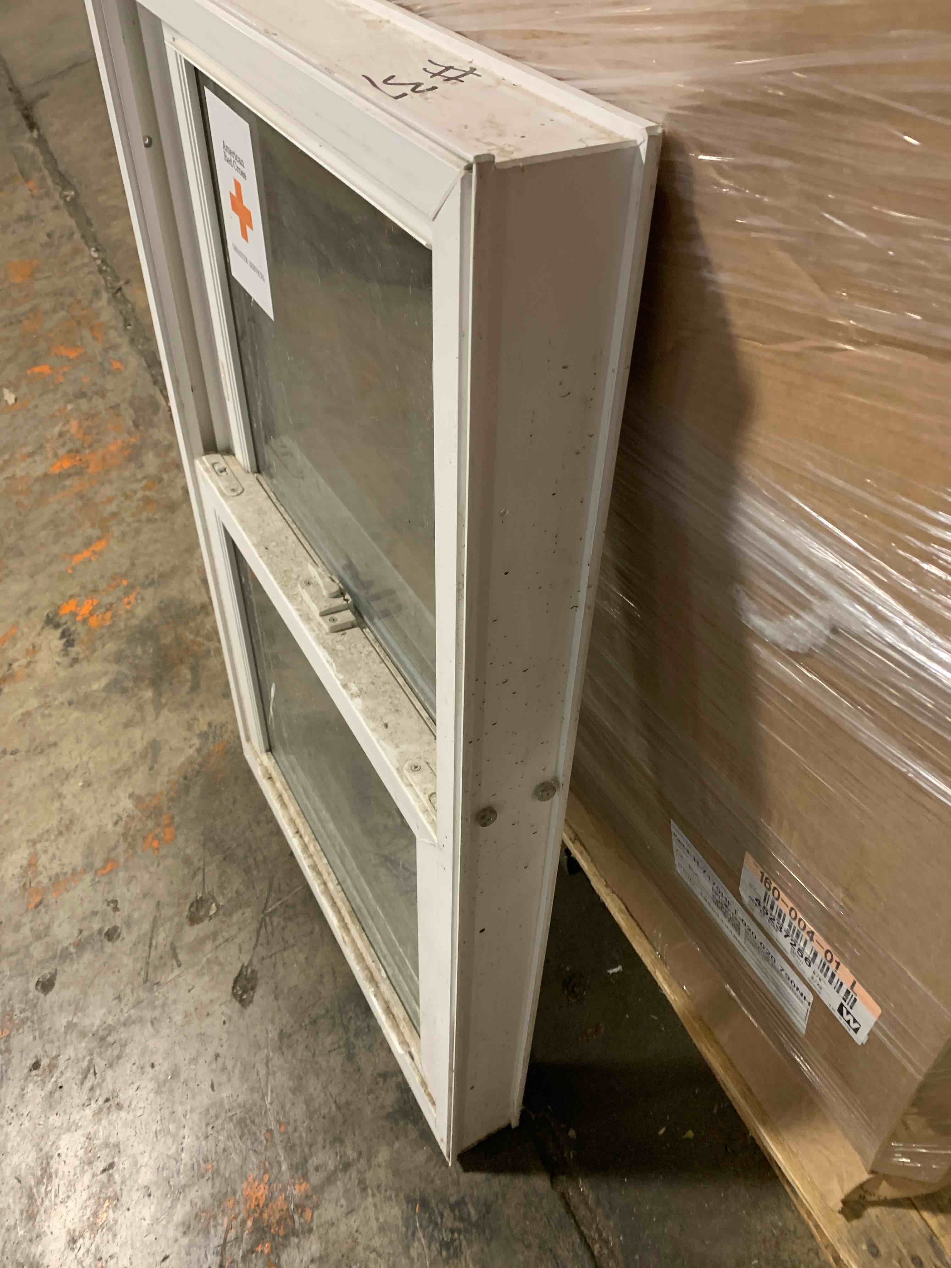 Condition photo showing Good Condition for House Window 38”T x 23 1/2”W x 3”D