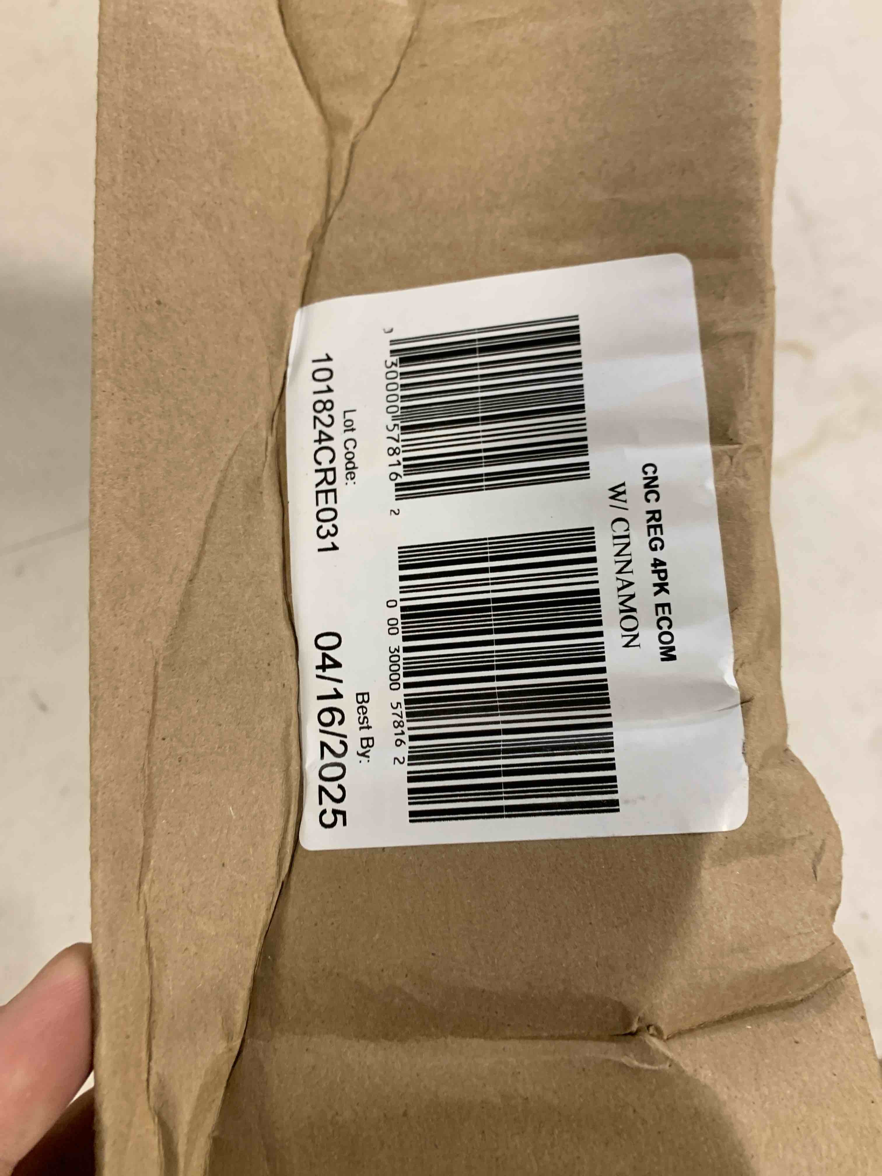 Condition photo showing As Is for Cap n Crunch Sweet Corn and Crunchy Oat Cereal  3 Flavor Variety Pack  Large Size Boxes (4 Pack)