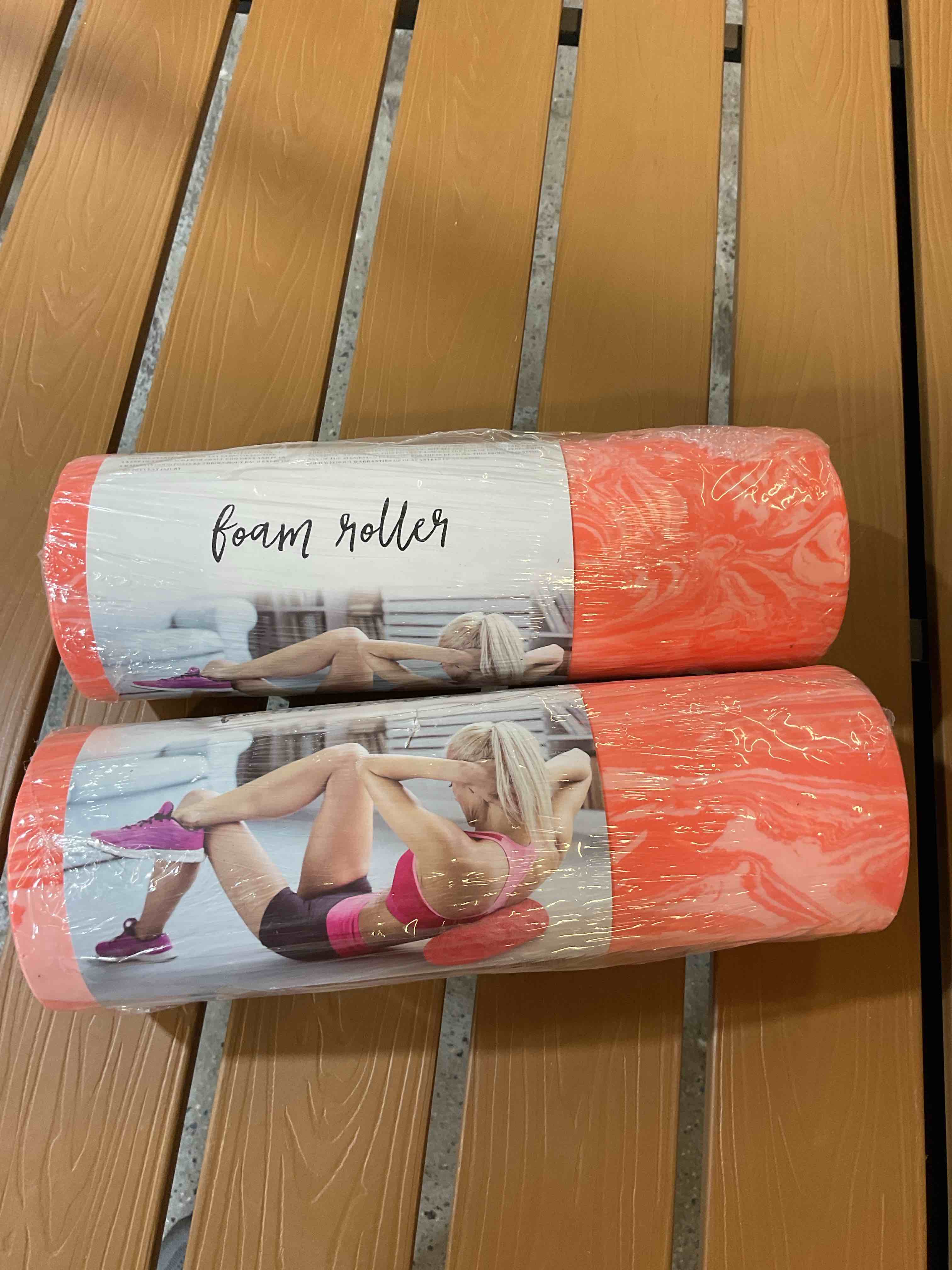 Vivitar Foam Rollers Orange - (Set of 2)