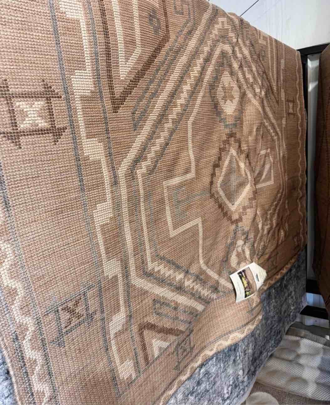 Threshold Outdoor Area Rug 7’x10’ - Brown Southwest Pattern