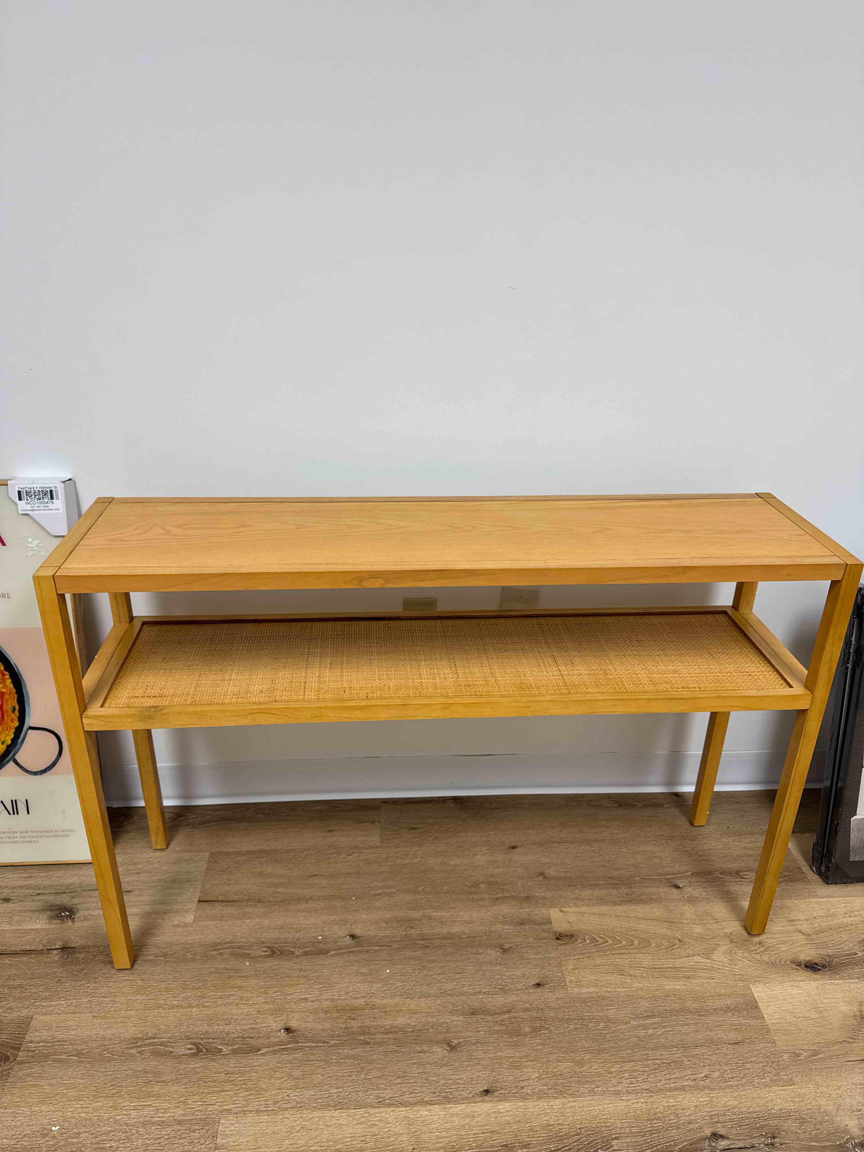 Warwick Narrow Console Table from Threshold - Natural