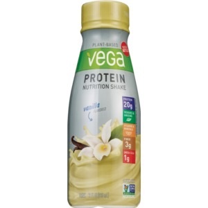 Vega Protein Nutrition Shake Vanilla 11 Fluid Ounce (Pack of 9) - Ready to Drink, Plant Based Vegan Protein, Gluten Free, Dairy Free, Soy Free, Vegetarian, Vitamins, Non GMO | BEST BY 08-19-2020