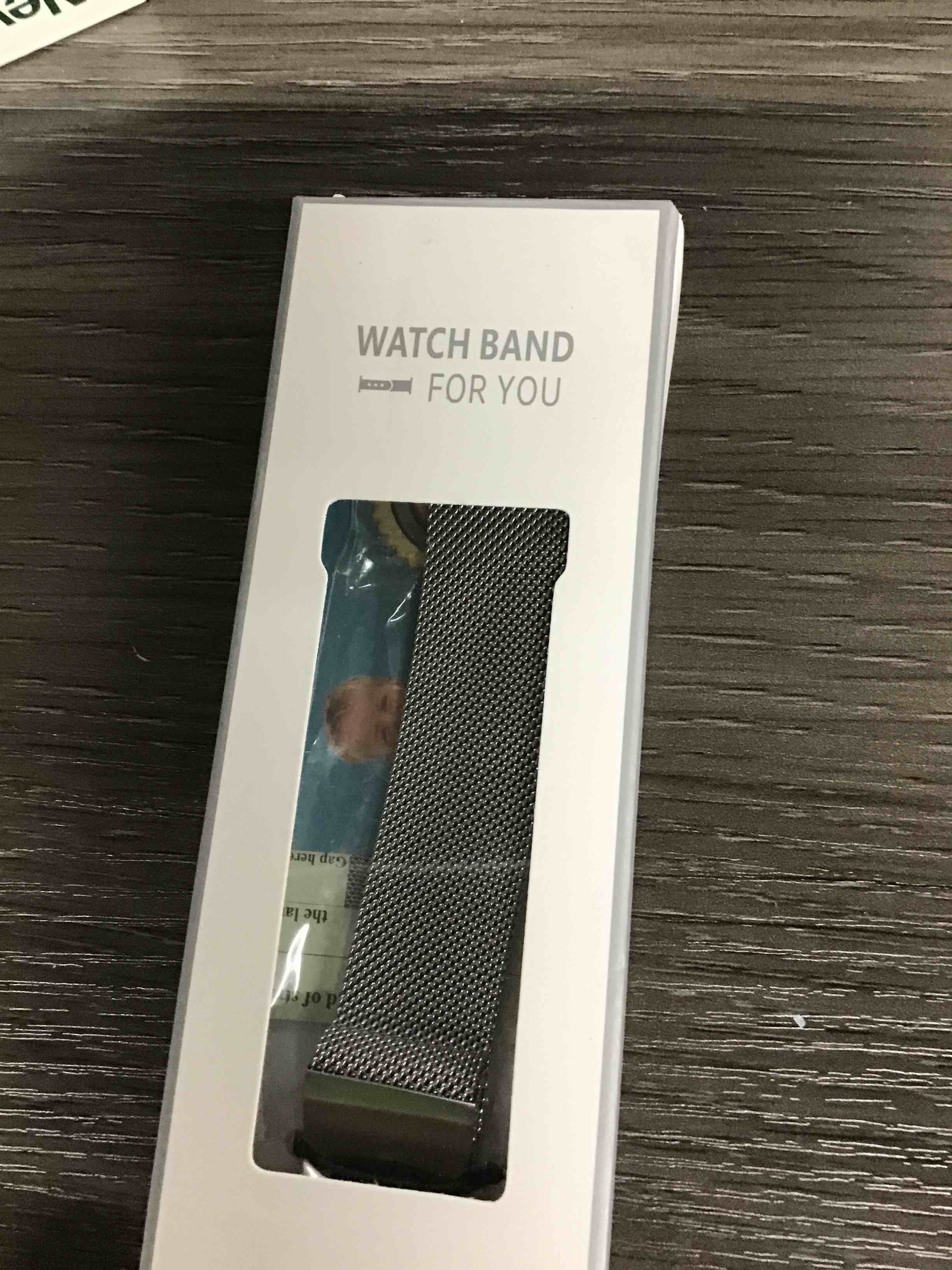 WATCH BAND magnetic metal silver ( not Apple or android )