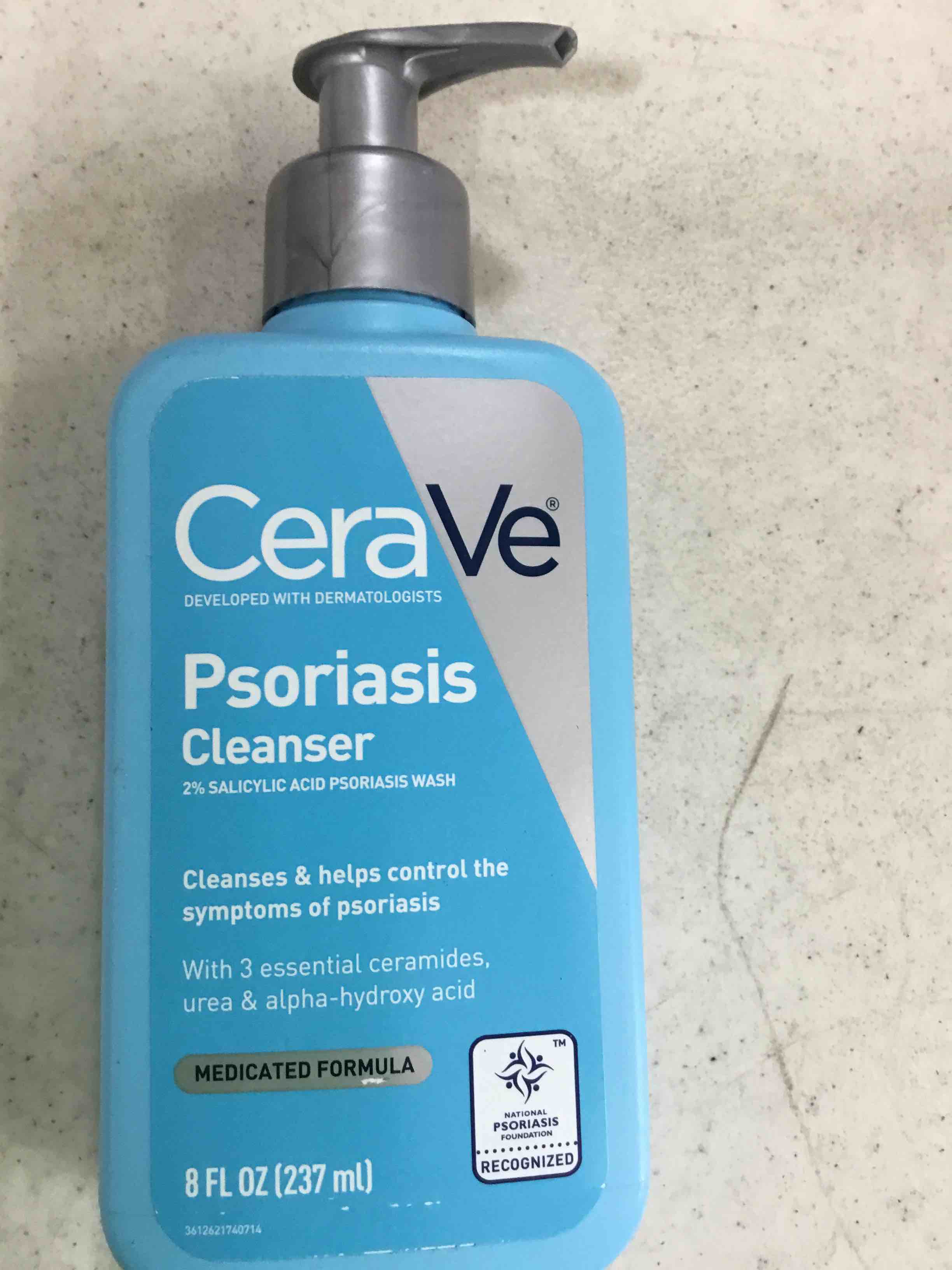 Cerave psoriasis cleanser medicated formula