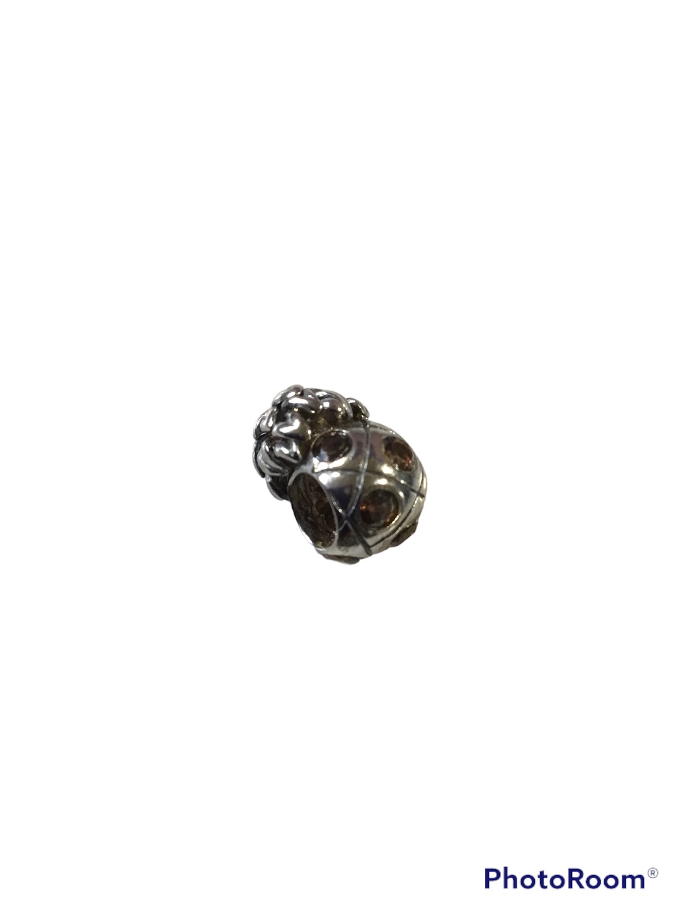 BEAUTY CHARM 925 STERLING SILVER BRACELET CHARM (PINEAPPLE)