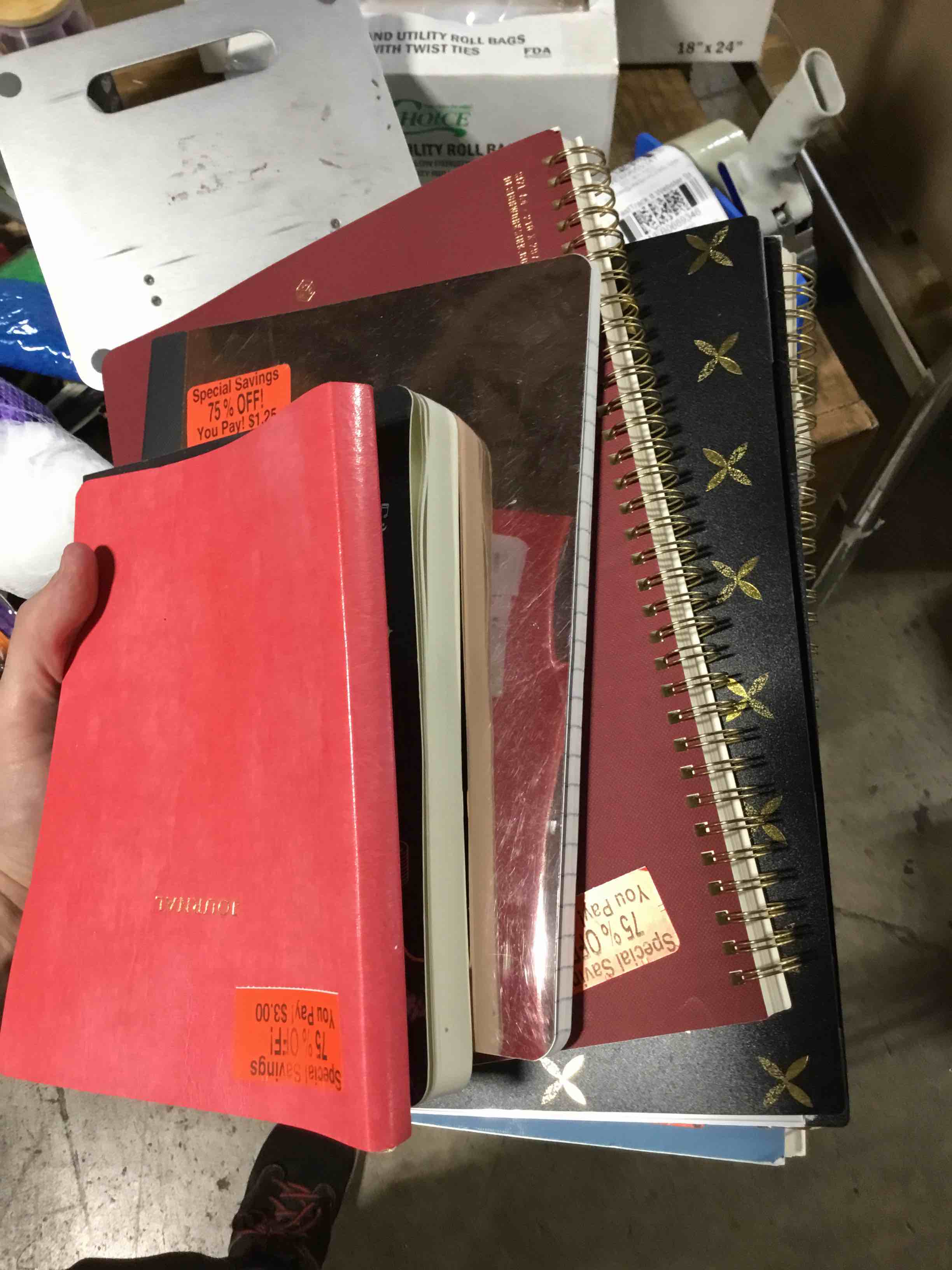 ASSORTED JOURNALS/PLANNERS