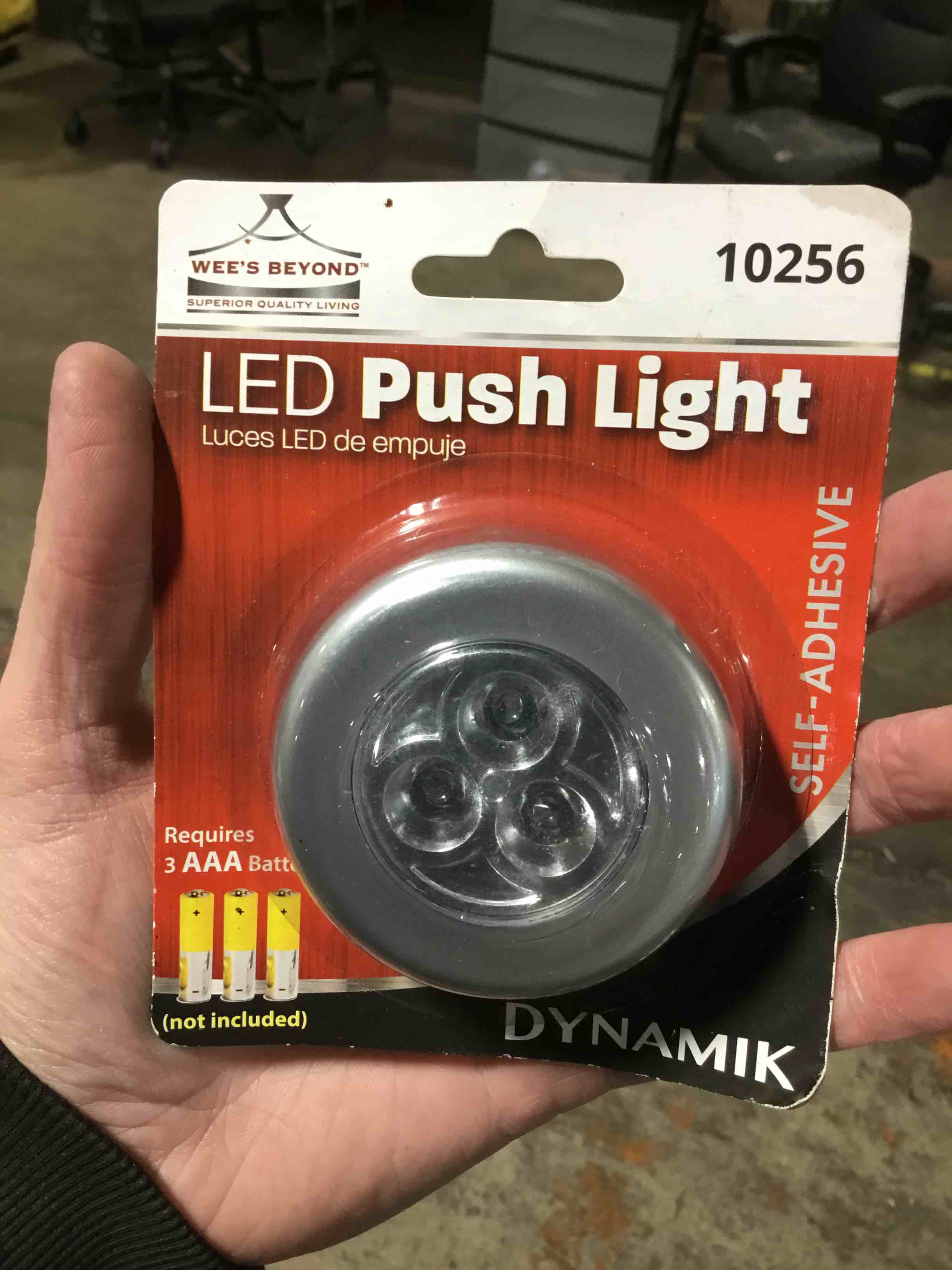 LED PUSH LIGHT