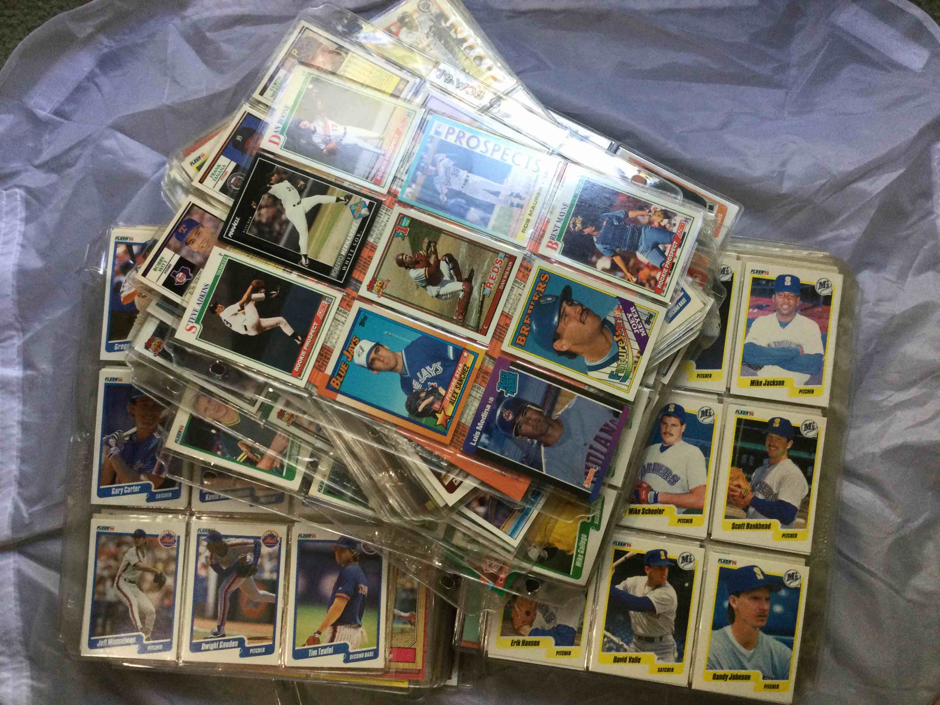 Bulk Lot of Cards in Pages