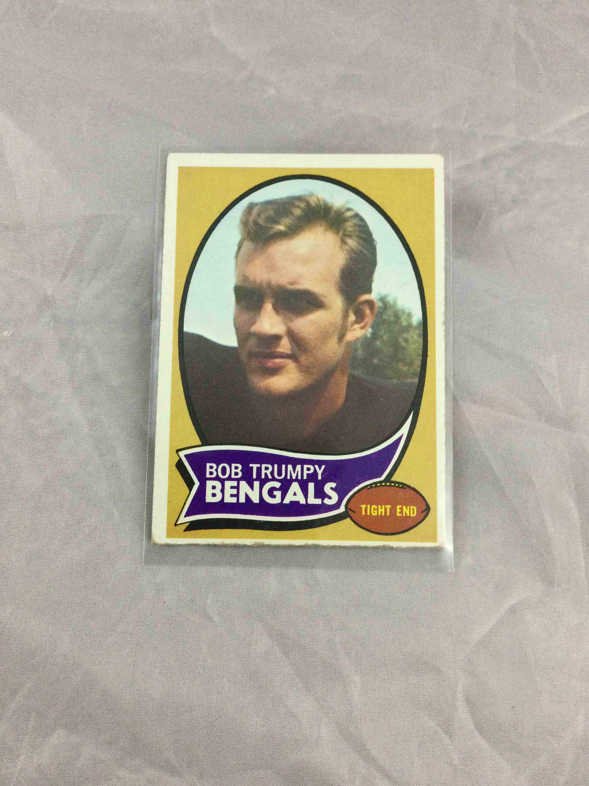 1970 Topps Football #110 - Bob Trumpy Rookie