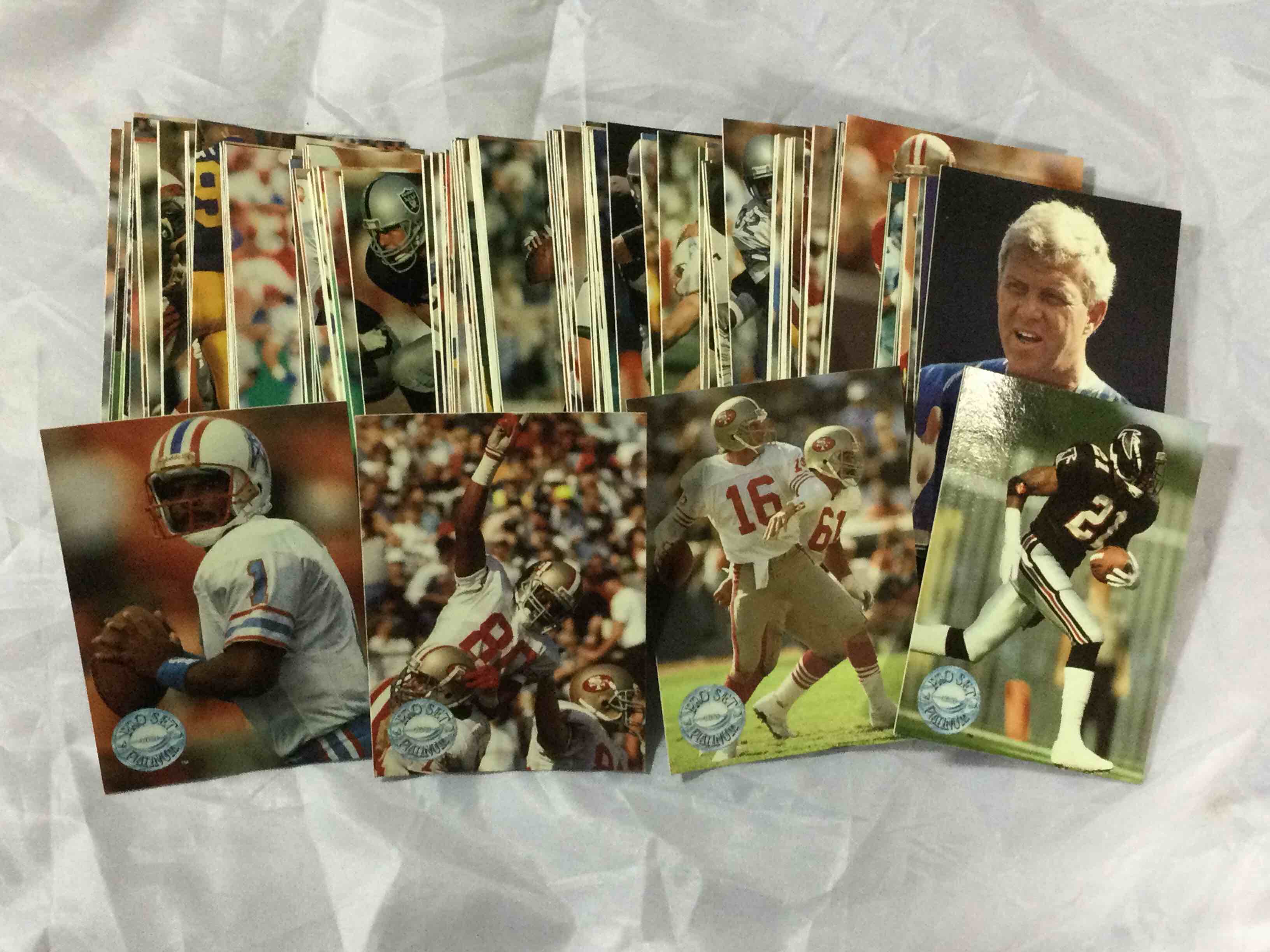1991 Pro Set Platinum Football Series I Set