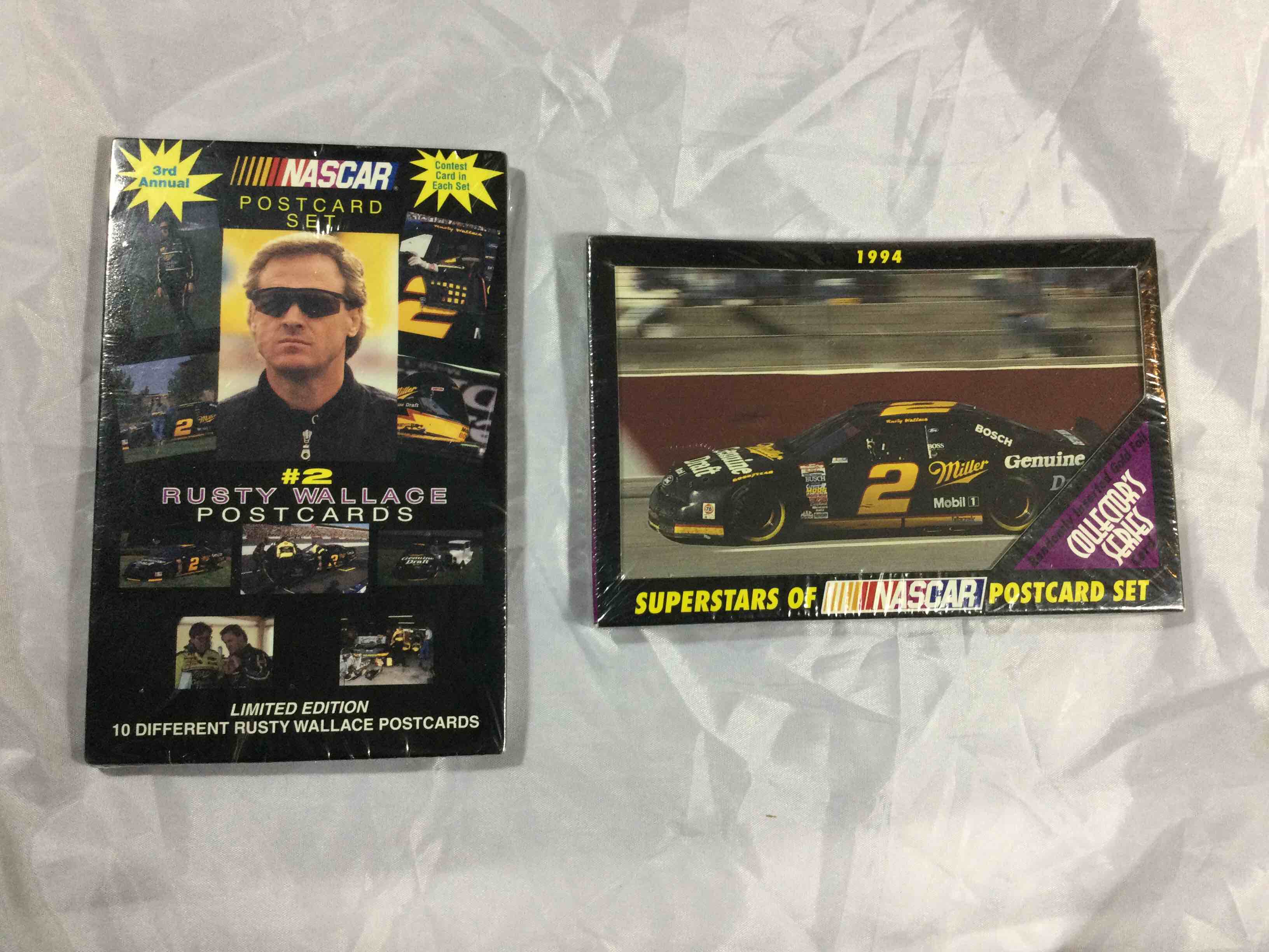 Factory Sealed “Superstars of NASCAR” Rusty Wallace Set Pair