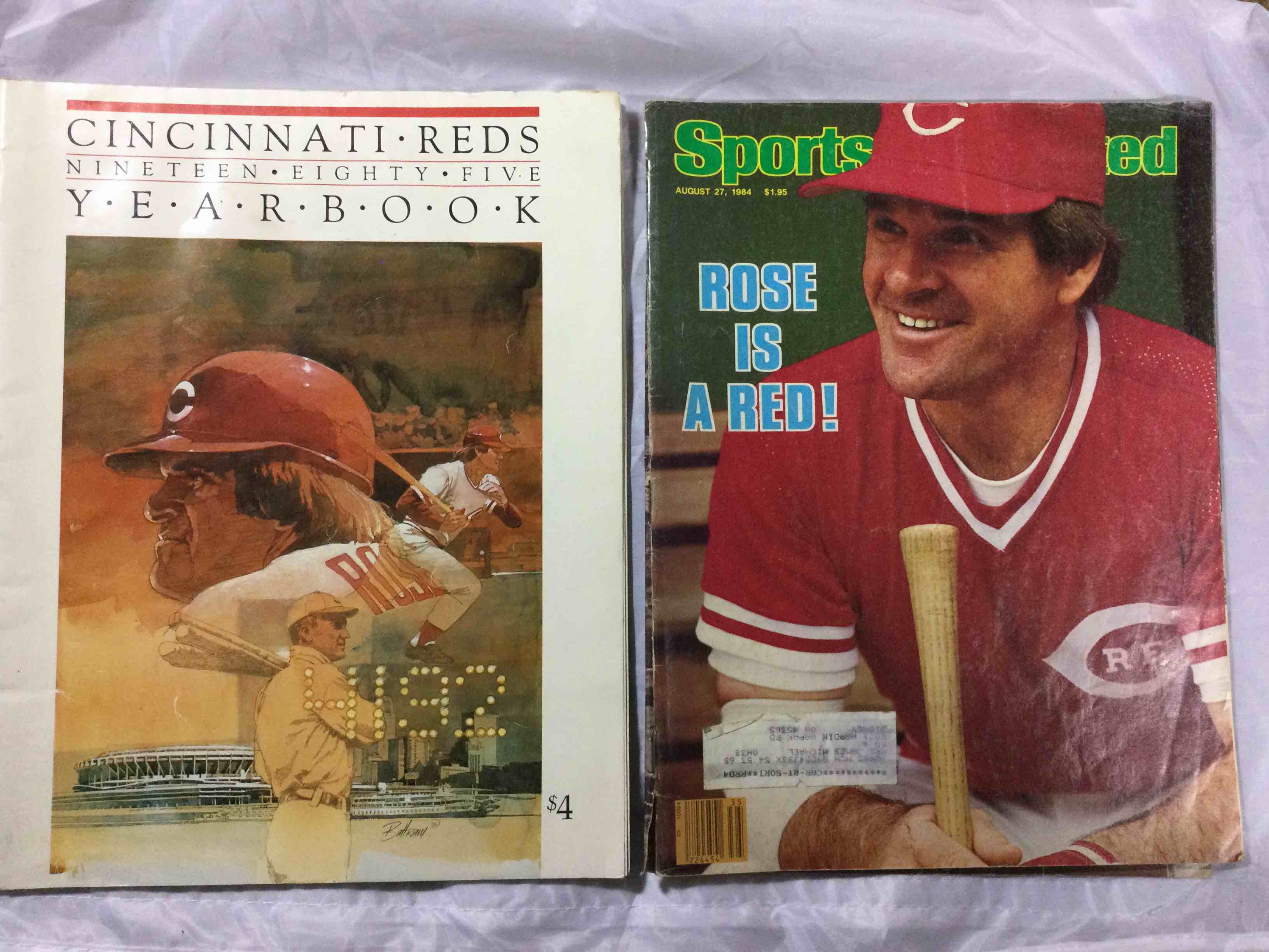 Pair of Vintage Pete Rose Magazines