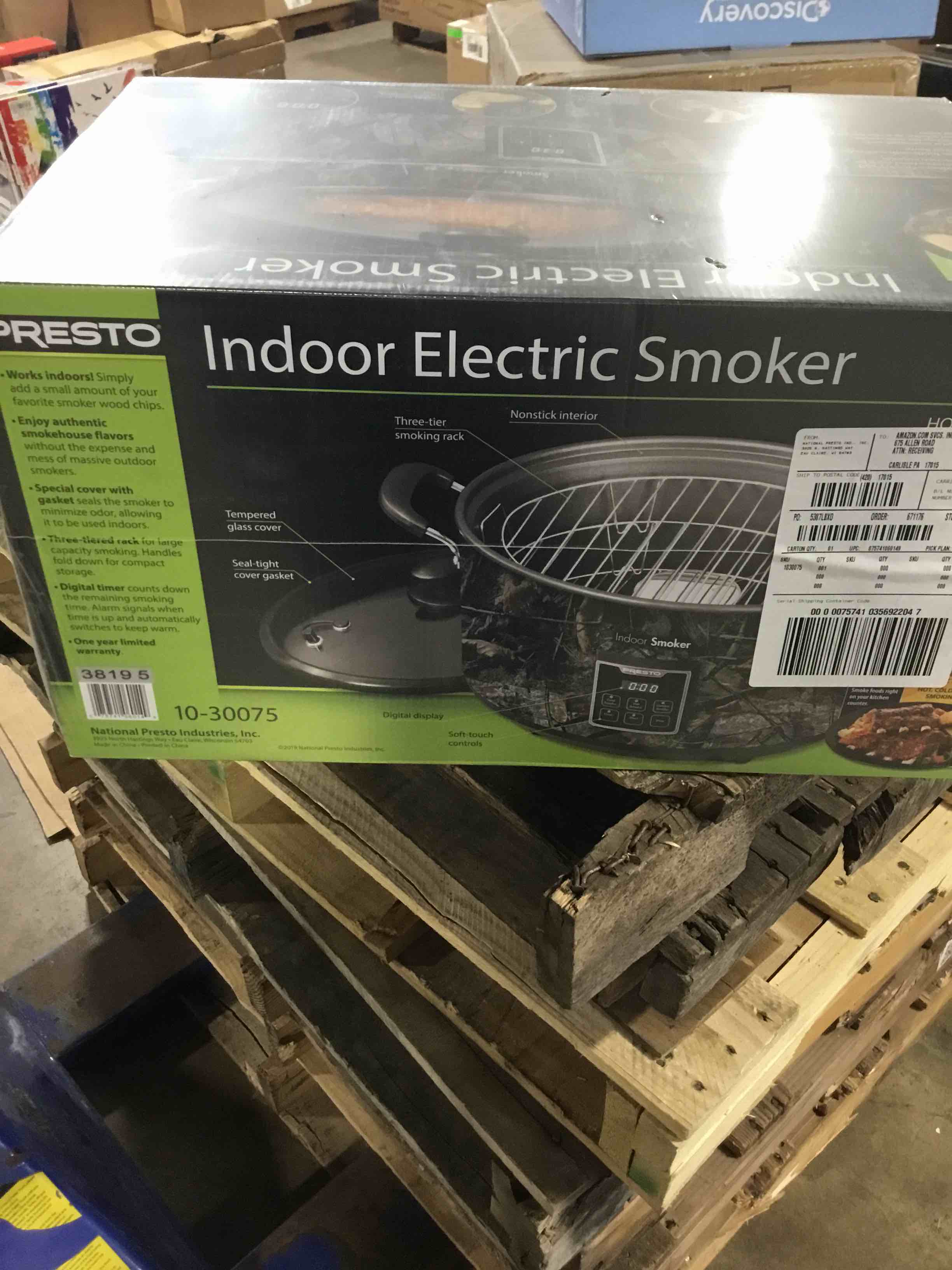 PRESTO Indoor electric smoker