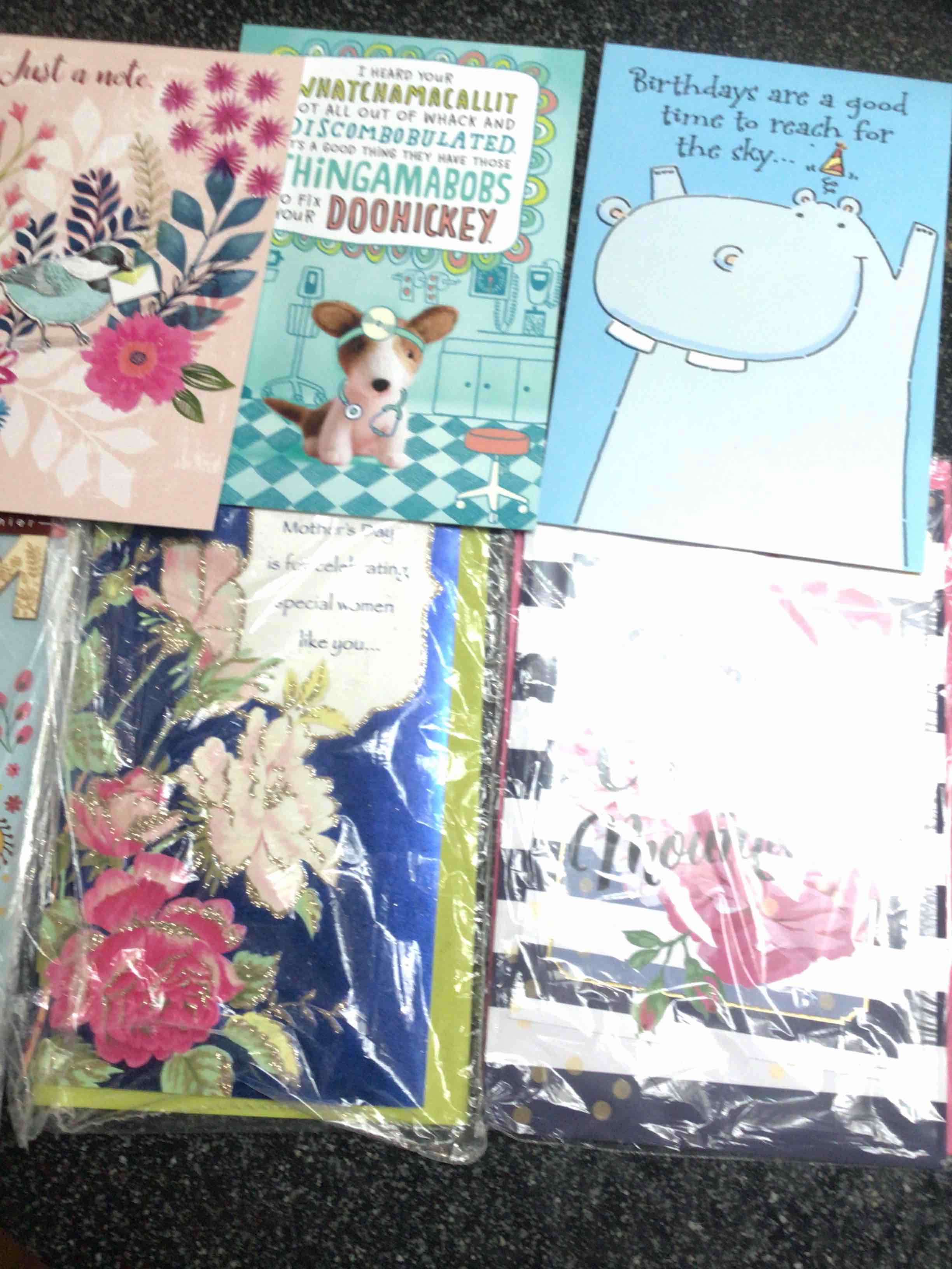 Cards - Cards and More Cards - Birthday - Mothers Day - Get Well - Just Because 