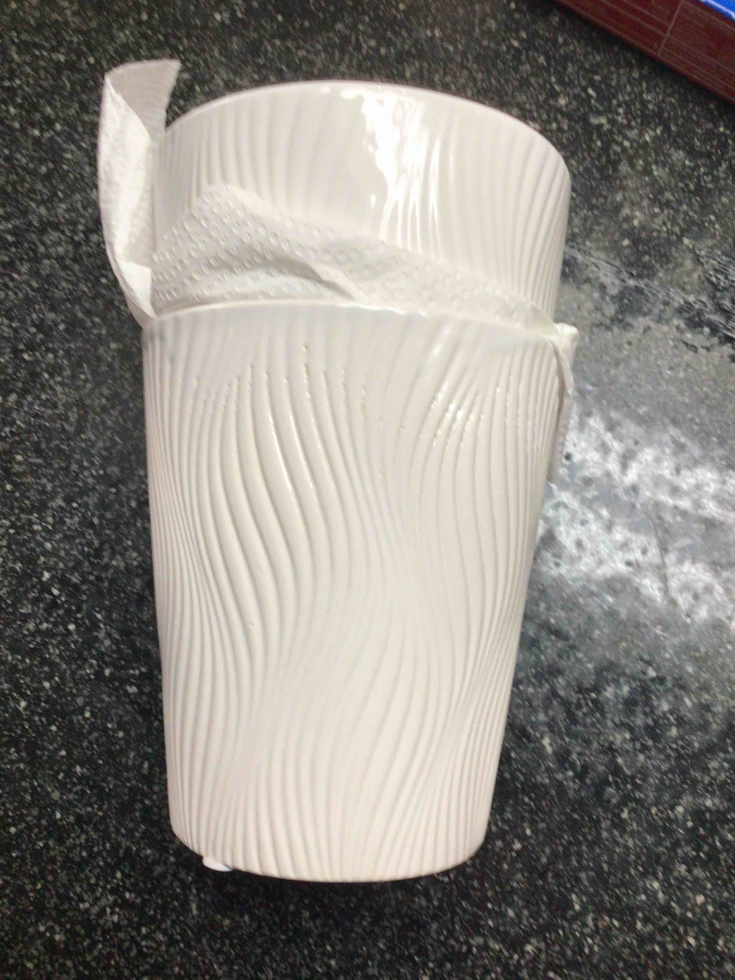 White Pots - Use for Planting - Storing Items 