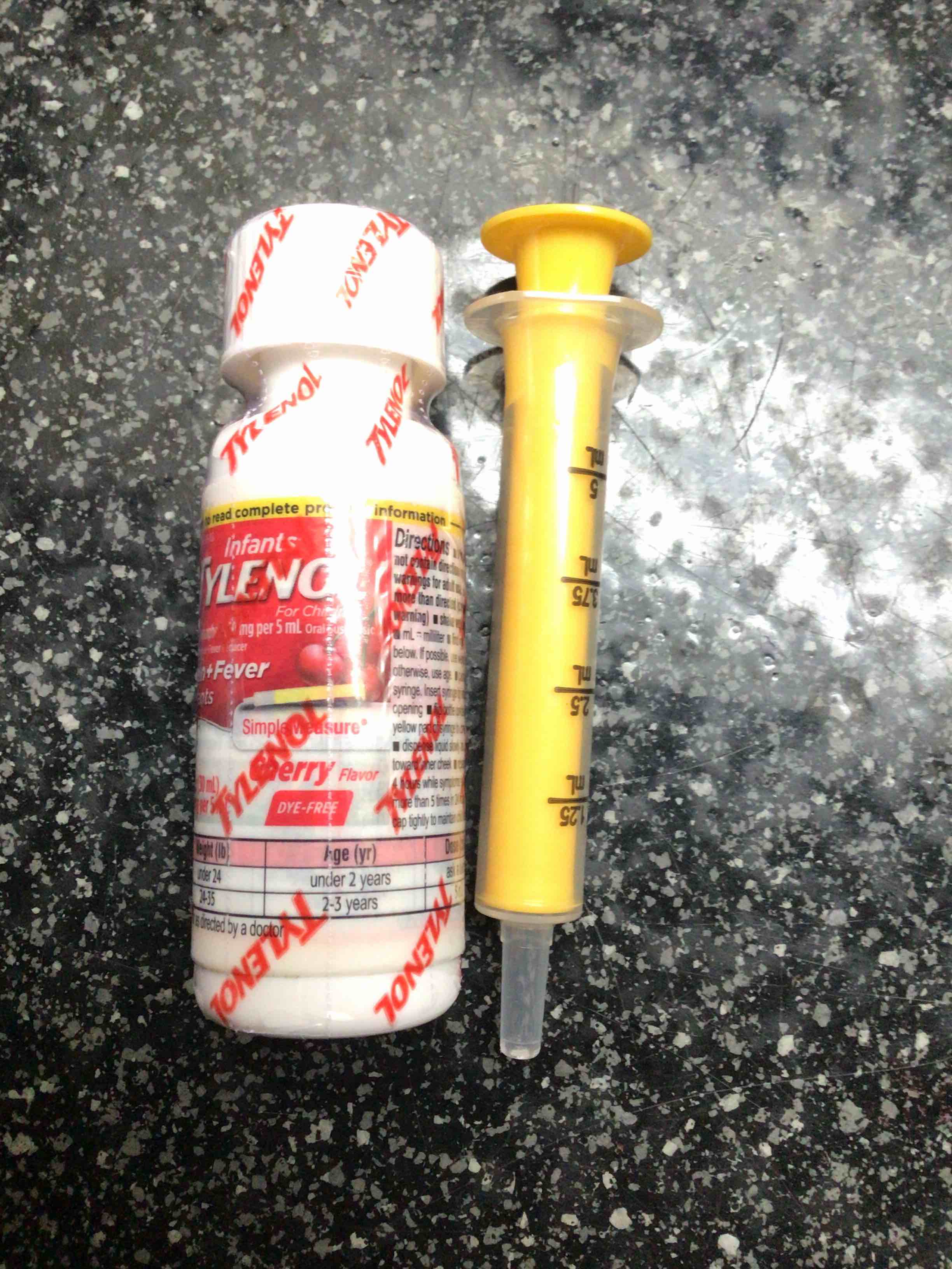 Infant Tylenol - Pain + Fever 