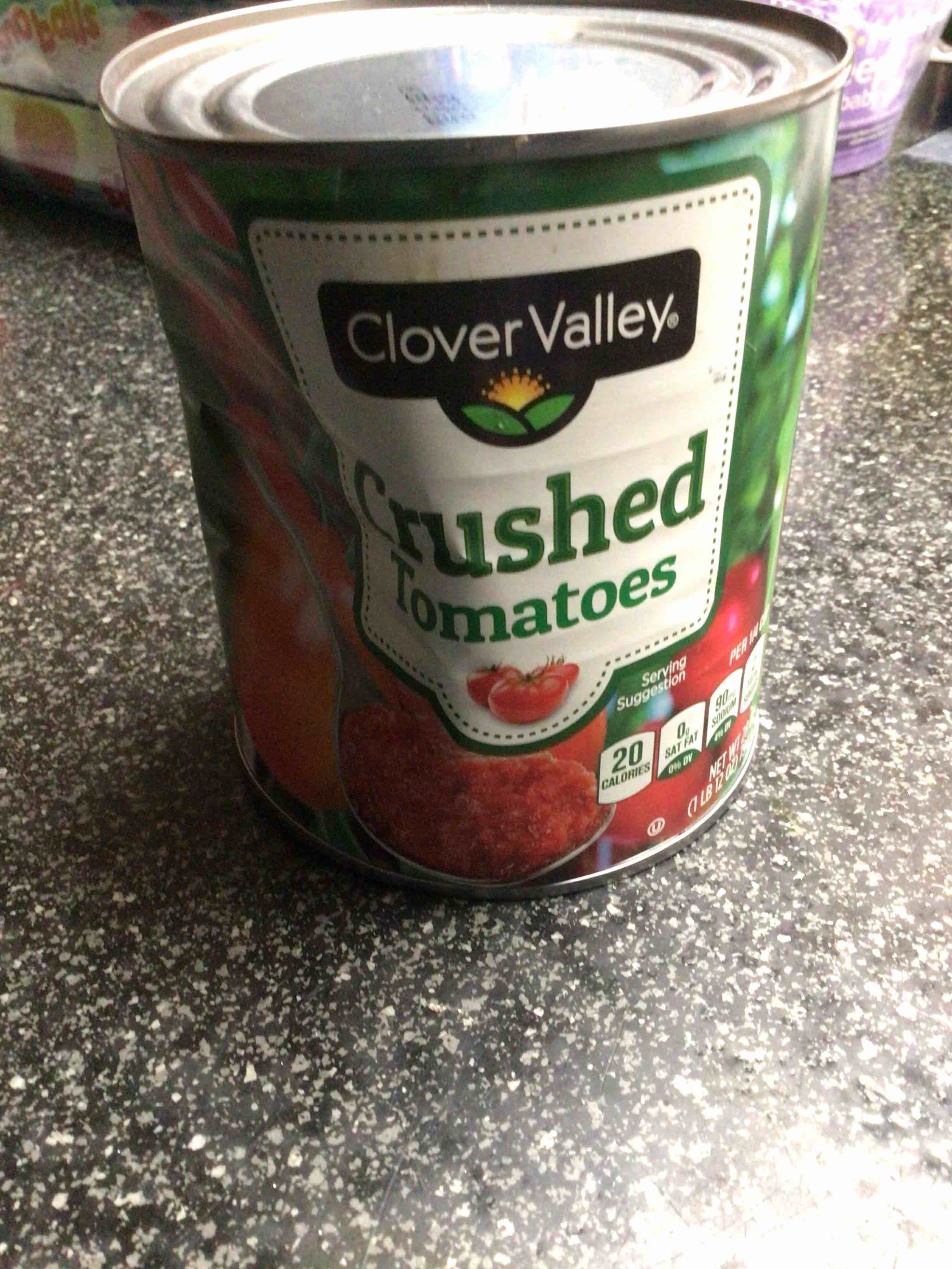 Clover Valley - Crushed Tomatoes - 28 oz Can Feb/28/24