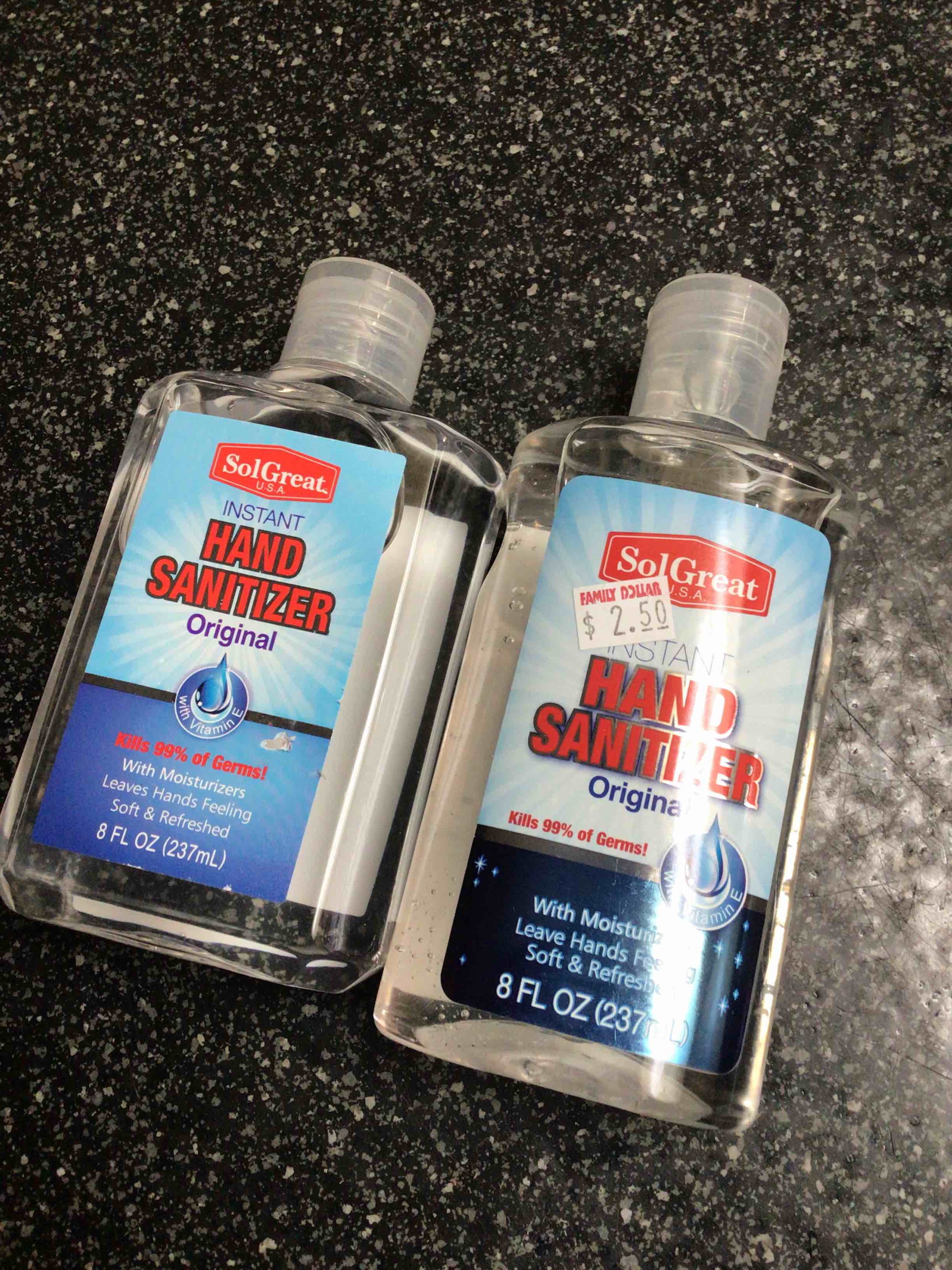 Sol Great USA - Instant Hand Sanitizer - 8 oz 
