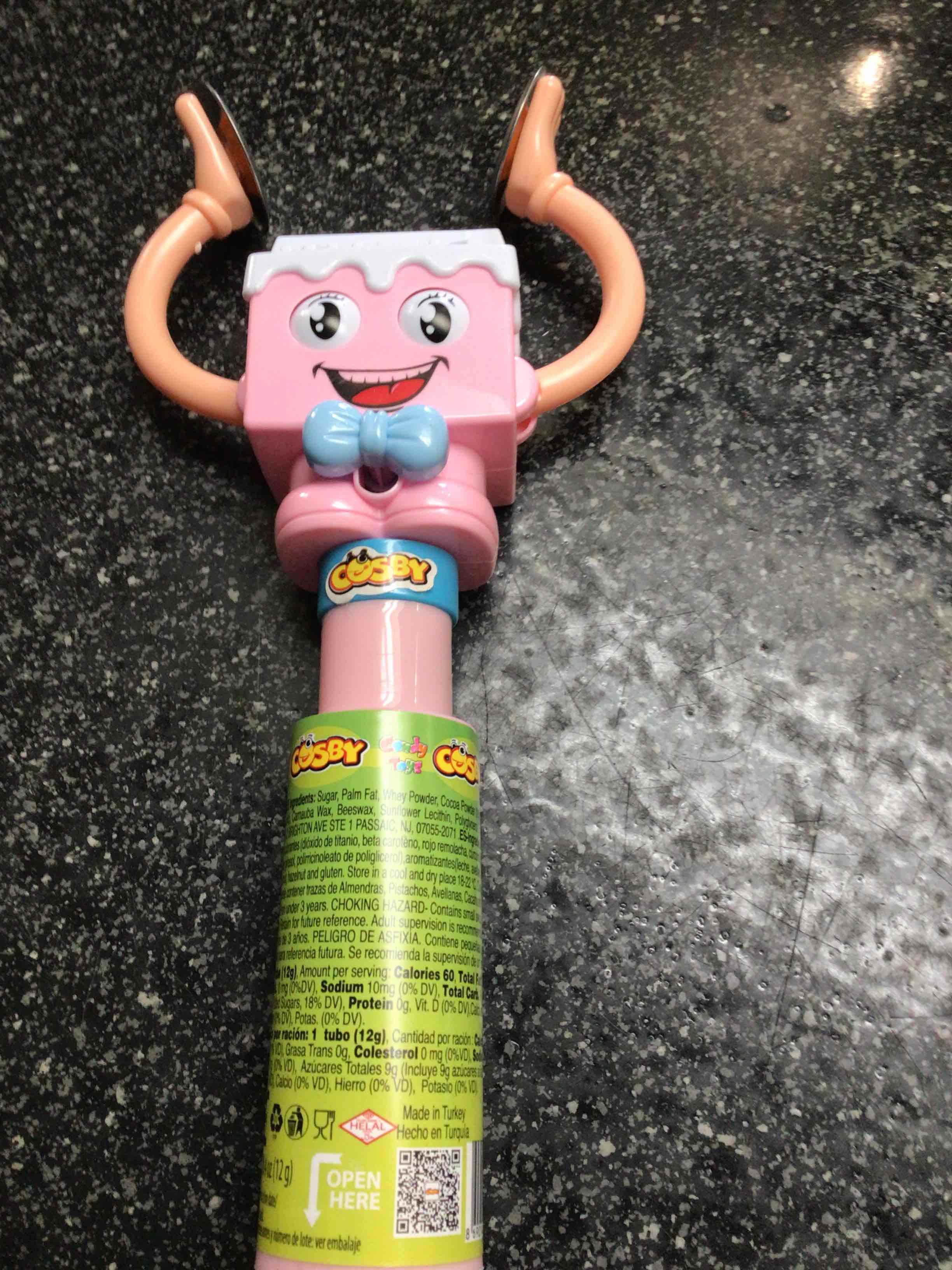 Cosby - handheld toys with 0.4-ounces of candy & stickers