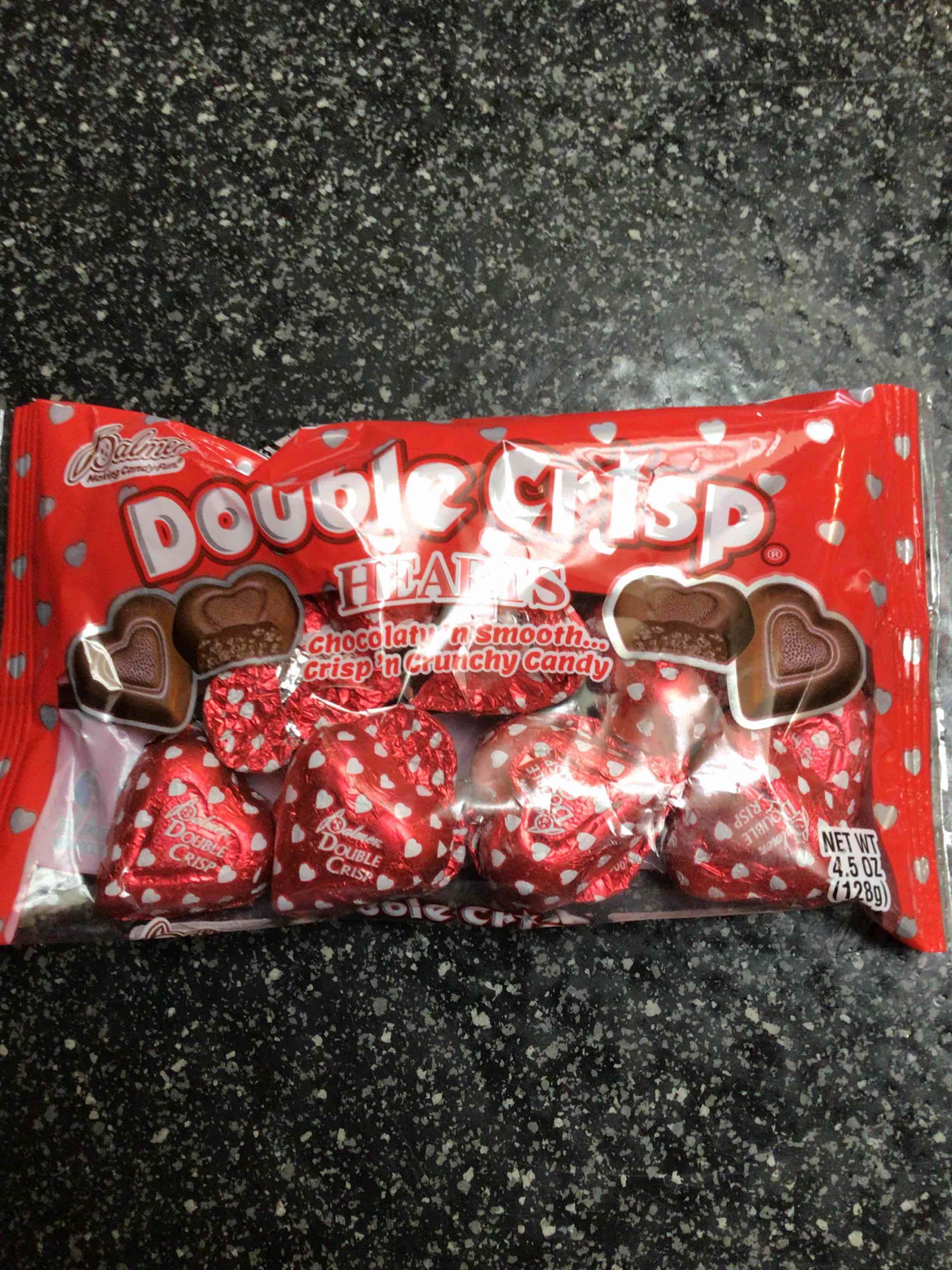 Palmer Double Crisp -  Hearts - 4.5 oz Bag 