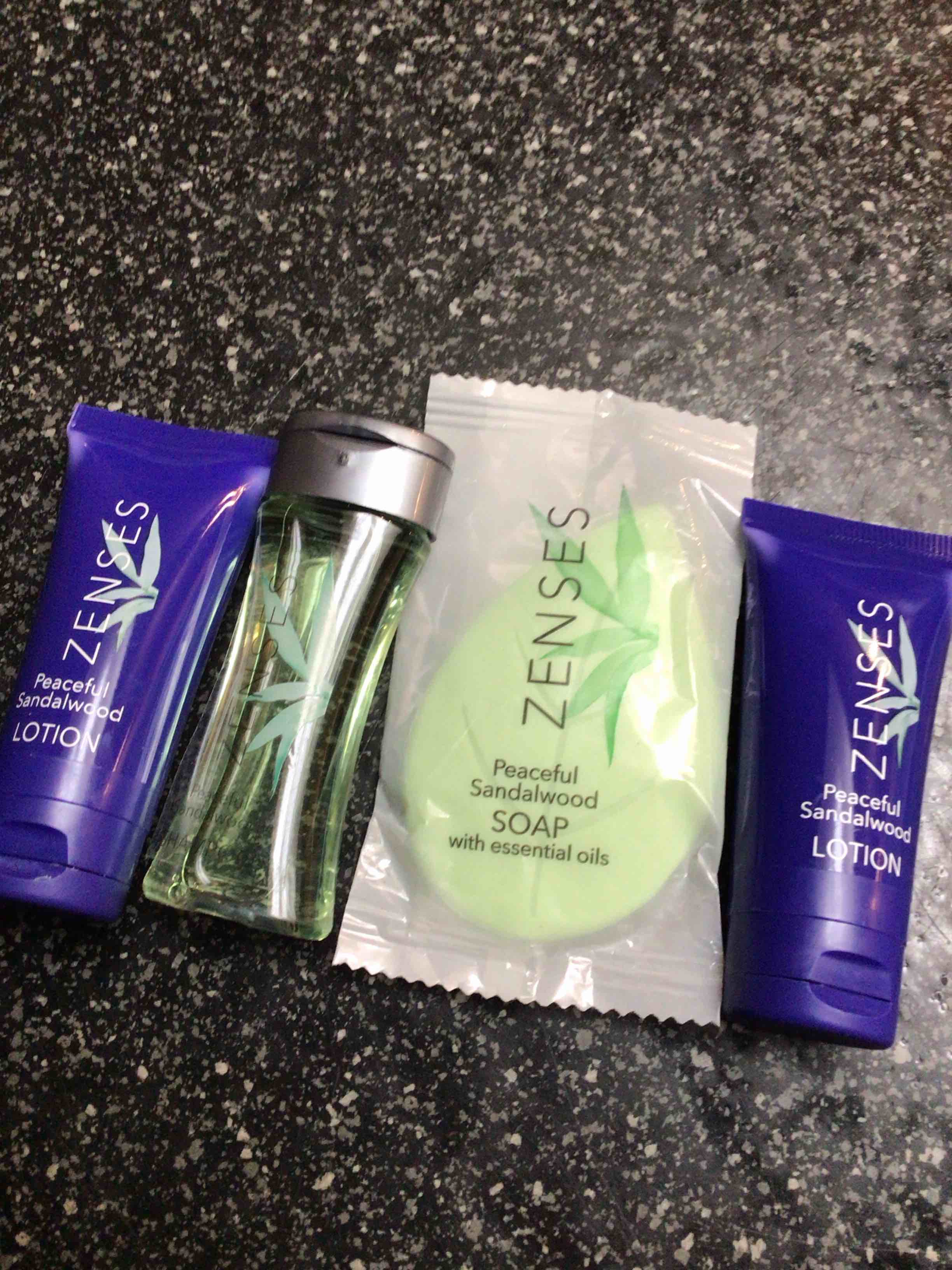 Zenses - Travel Set - soap - lotion - shampoo