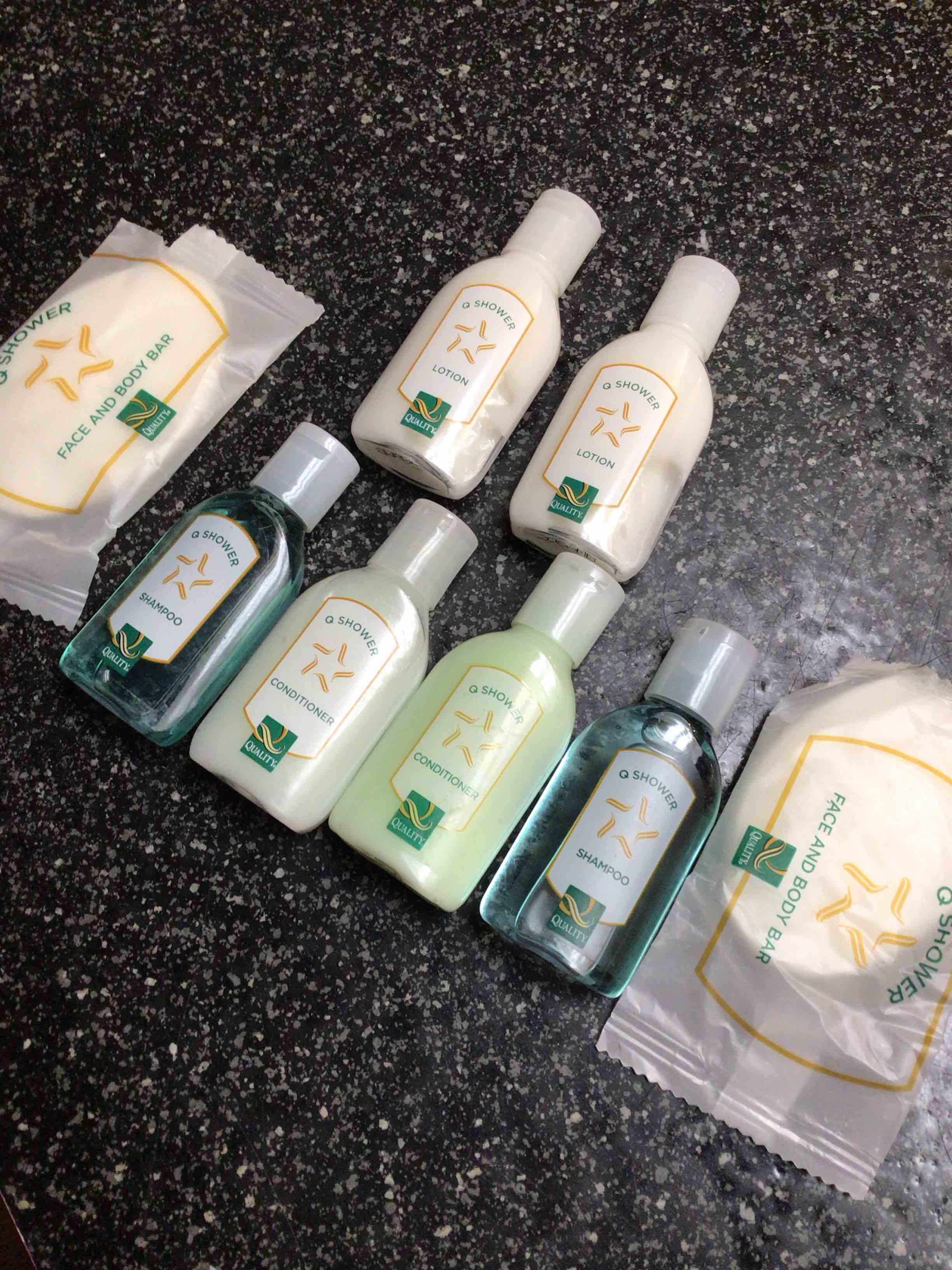Camping/Travel Kit - shampoo - conditioner - soap - lotion -  2 sets