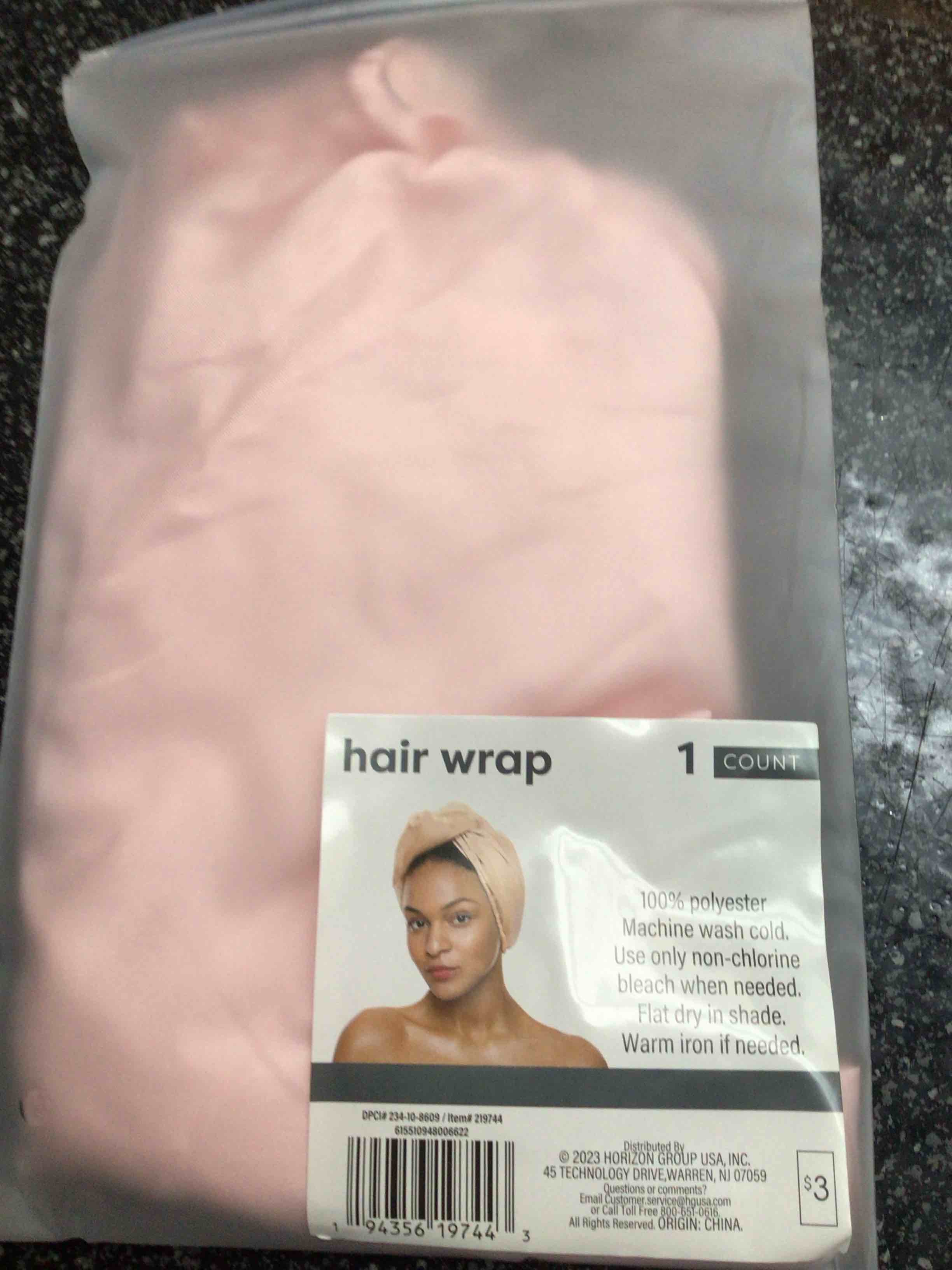 Pink - Hair Wrap 