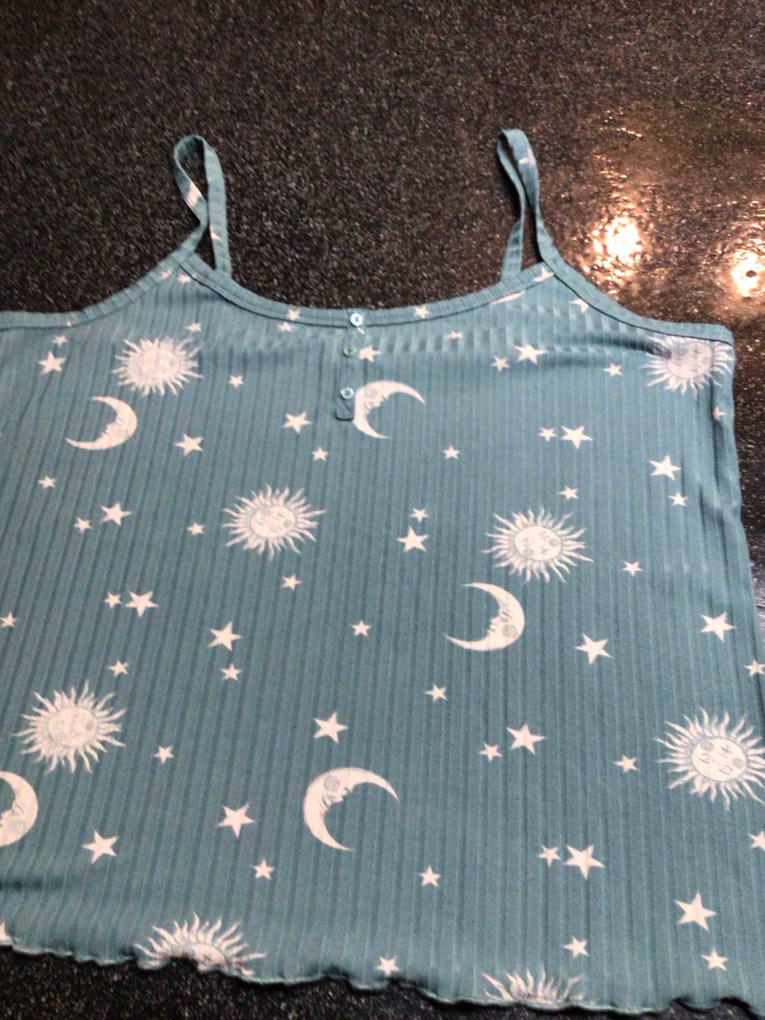 Indigo Bloom - size - 1X - Shirt 