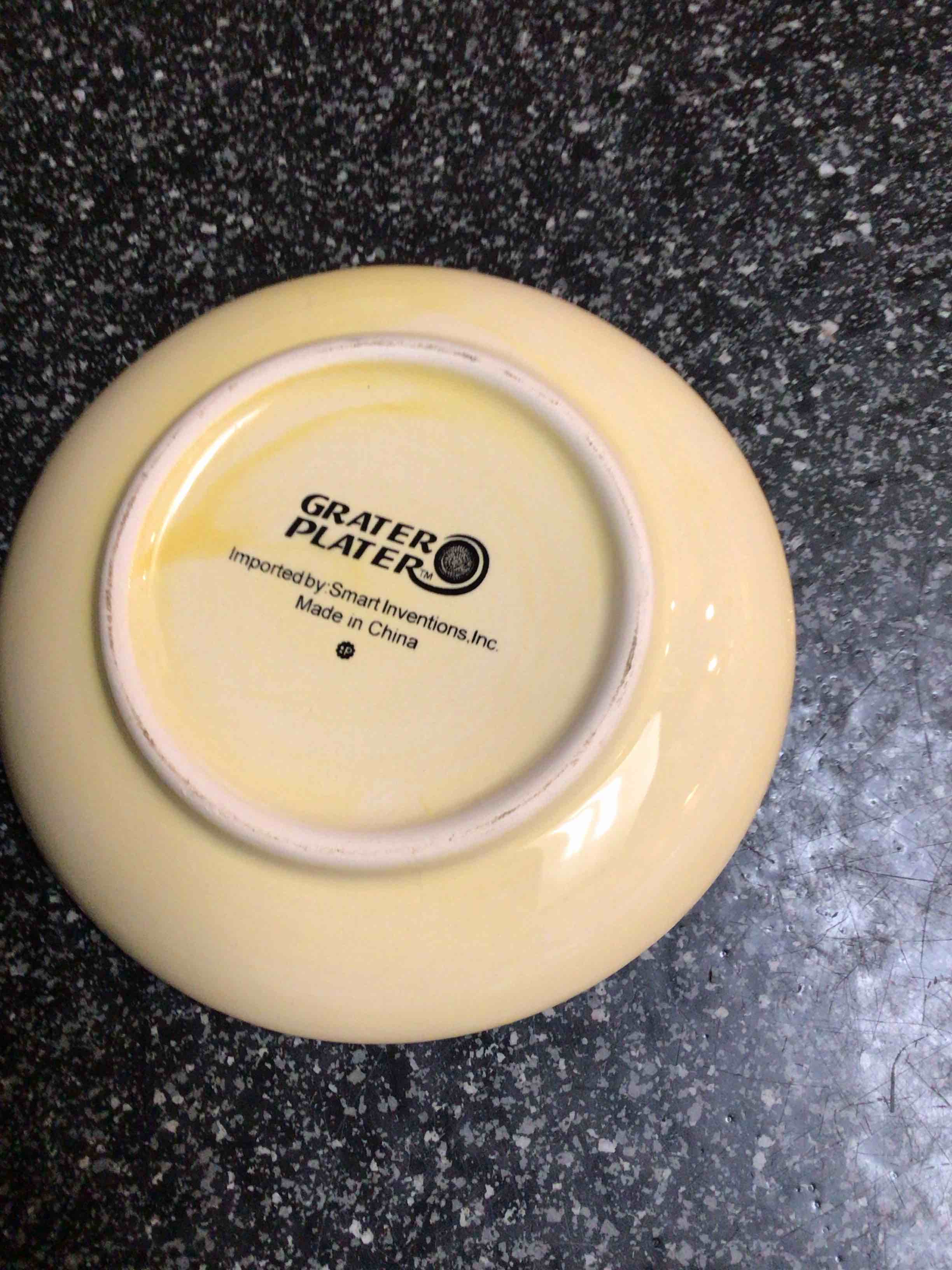 Grater Plater - Small Decorative Plate 