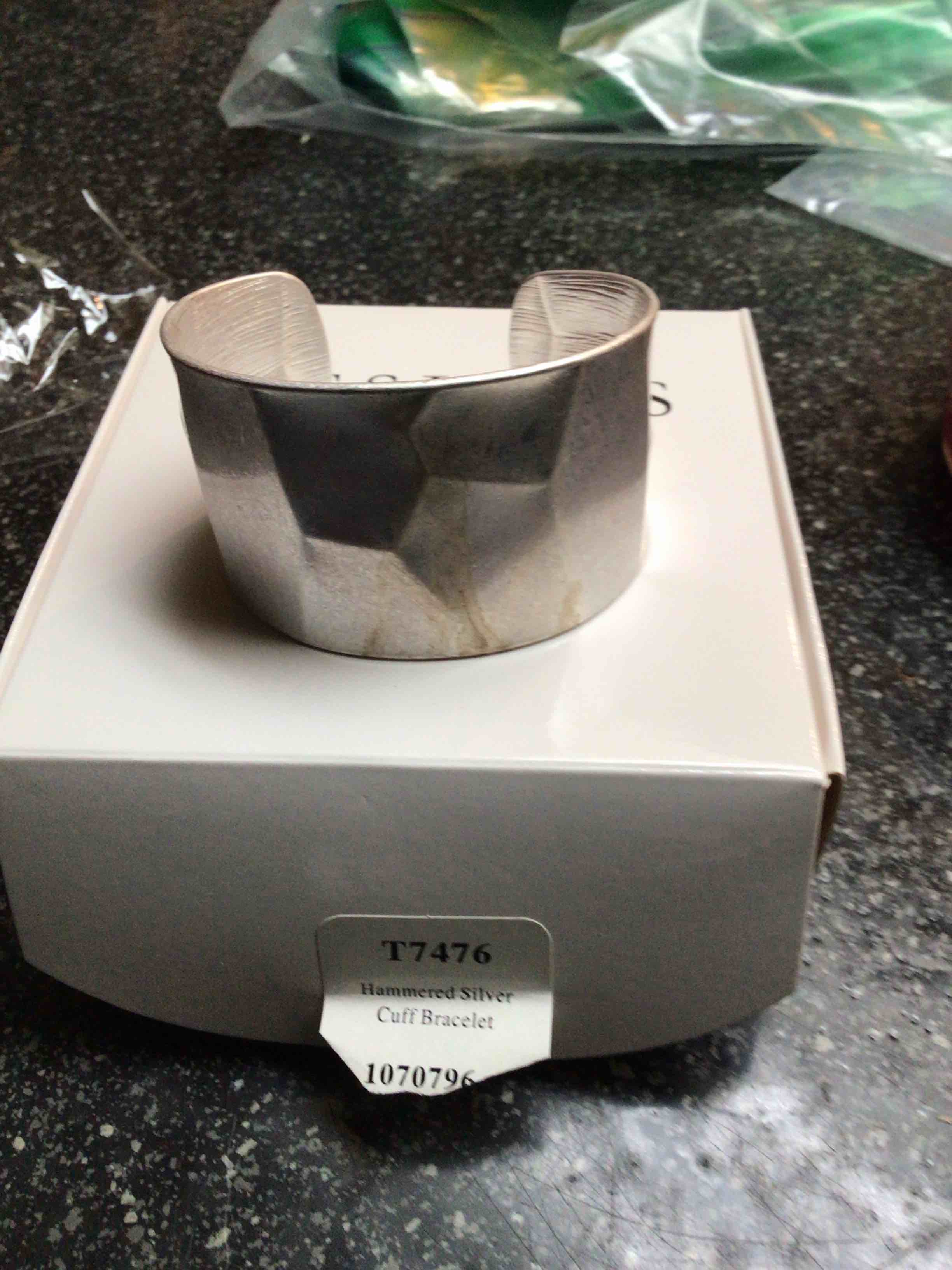 Fashion Jewelry - Designs - Hammered Silver Cuff Bracelet