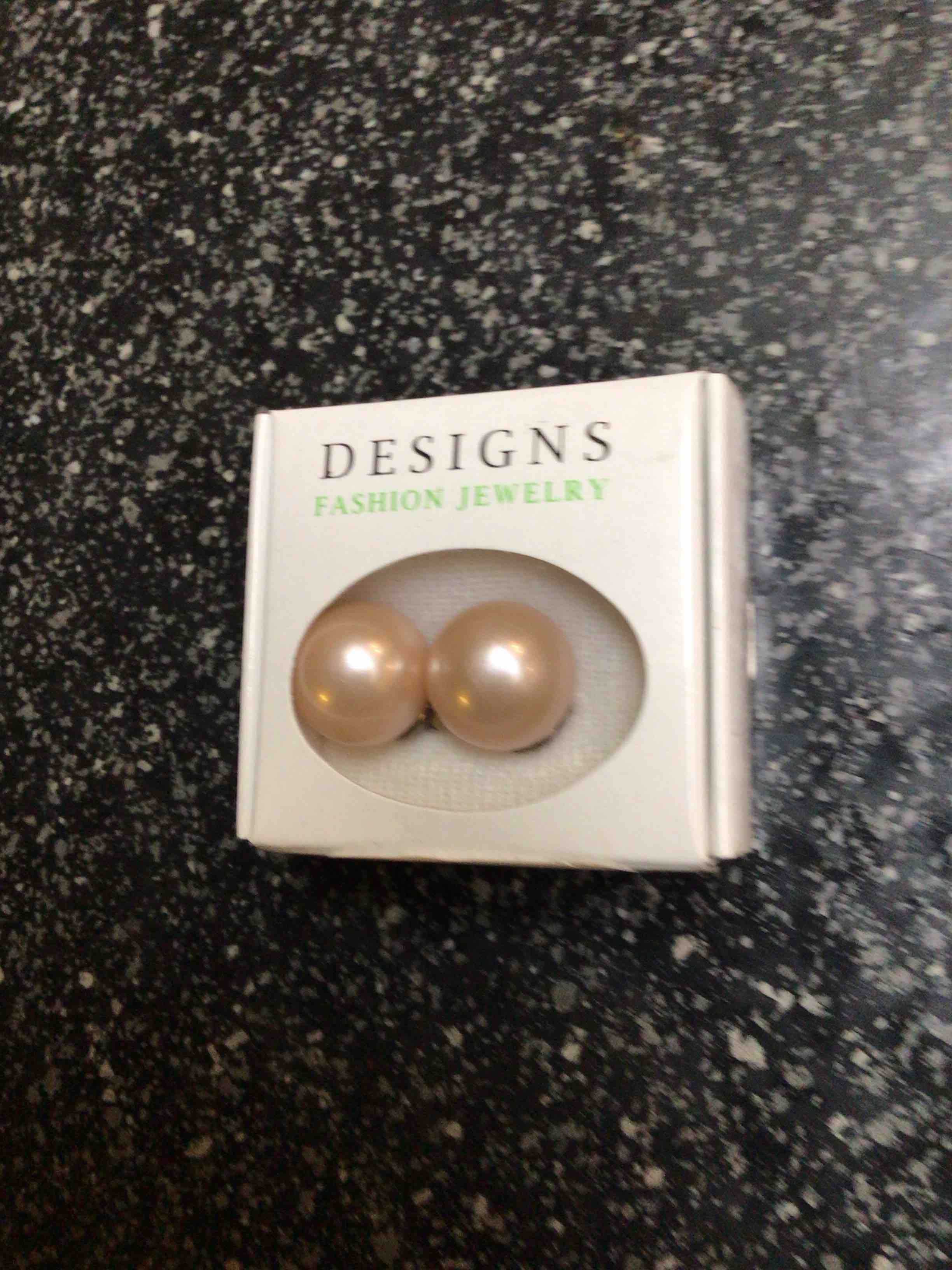 Fashion Jewelry - Designs - Pink Pearl Earrings 