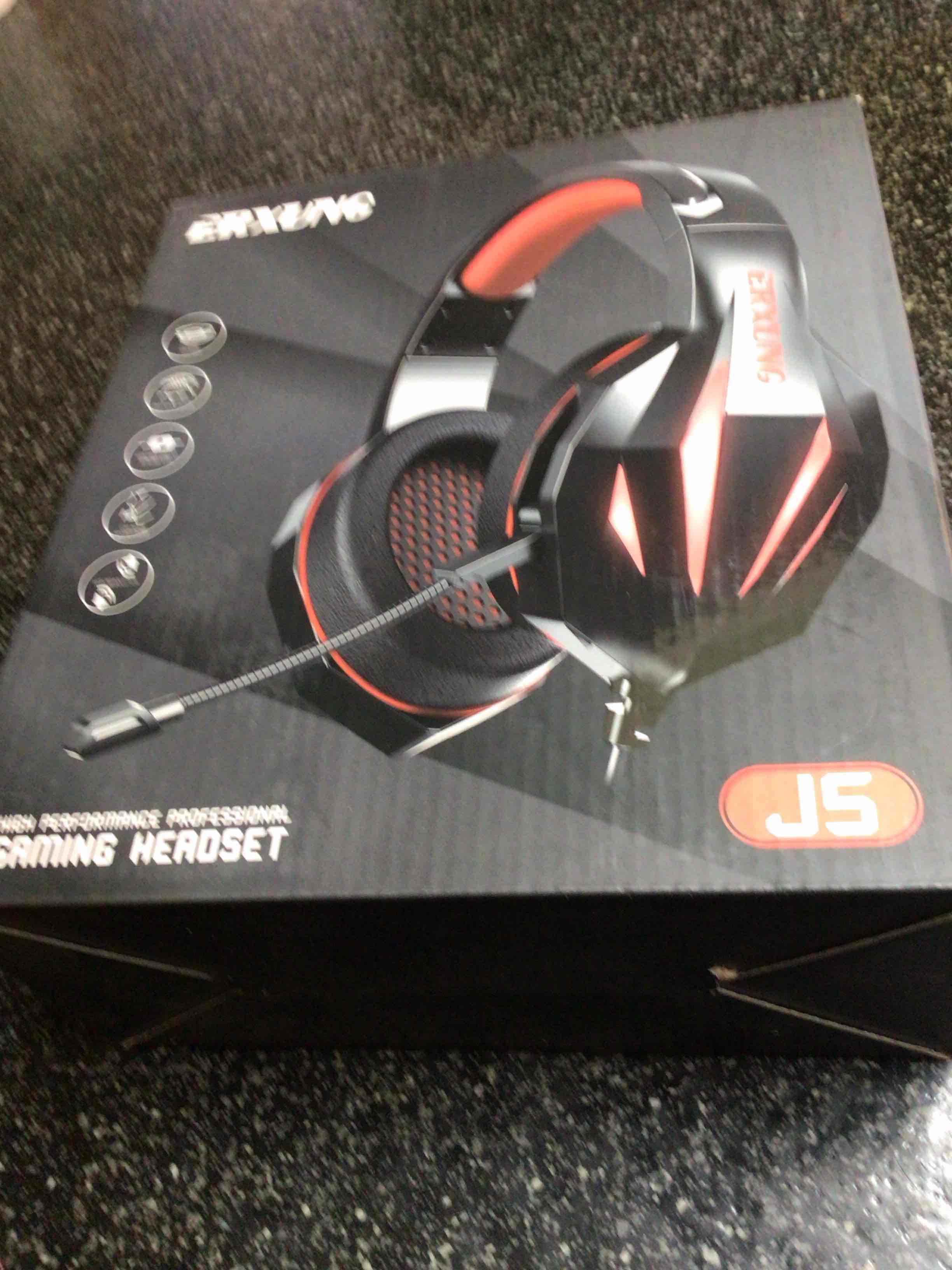 ERXUNG - High Performance Professional - Gaming Headset - red 
