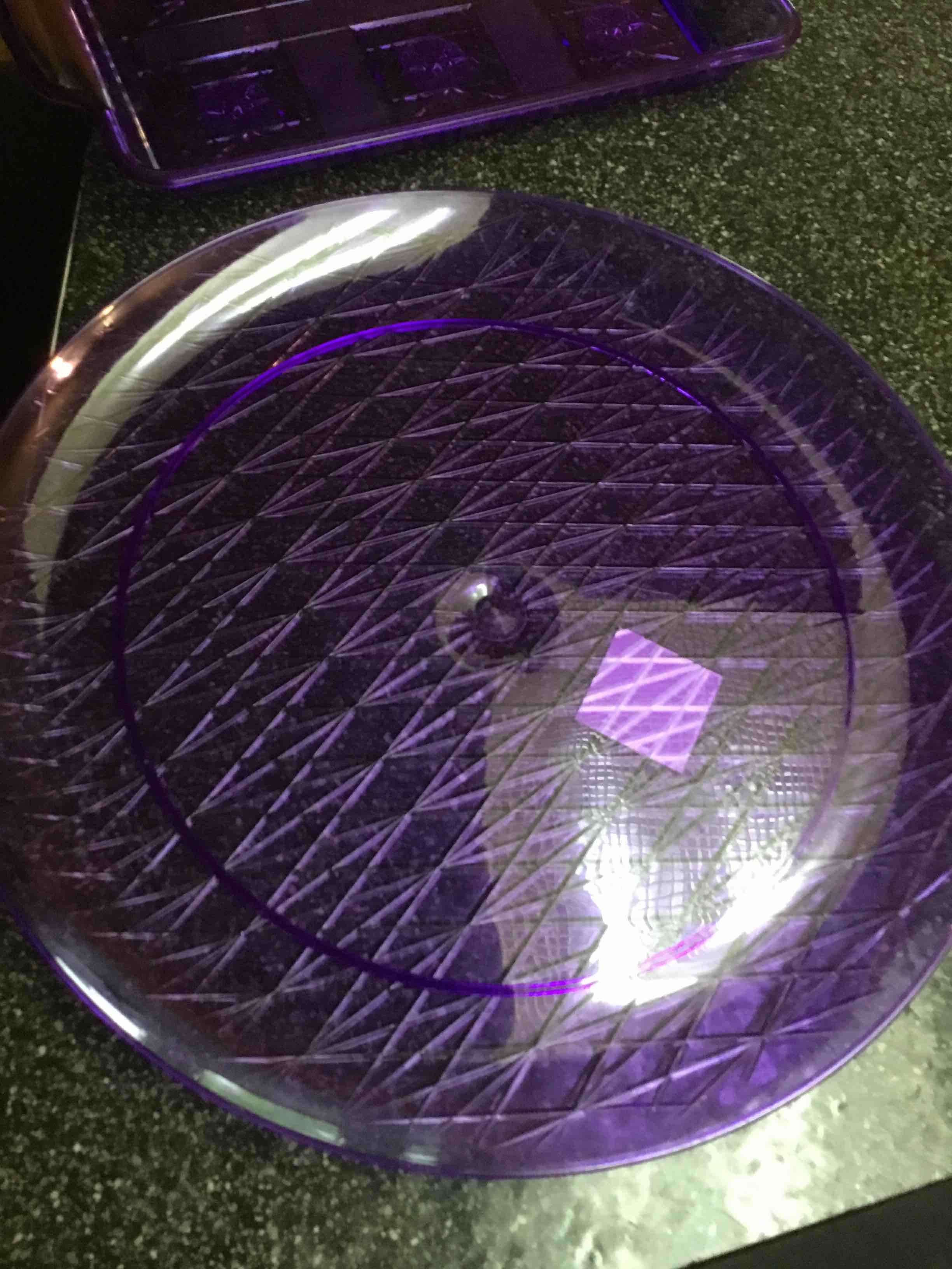 Purple - Serving Trays - Round & Square  