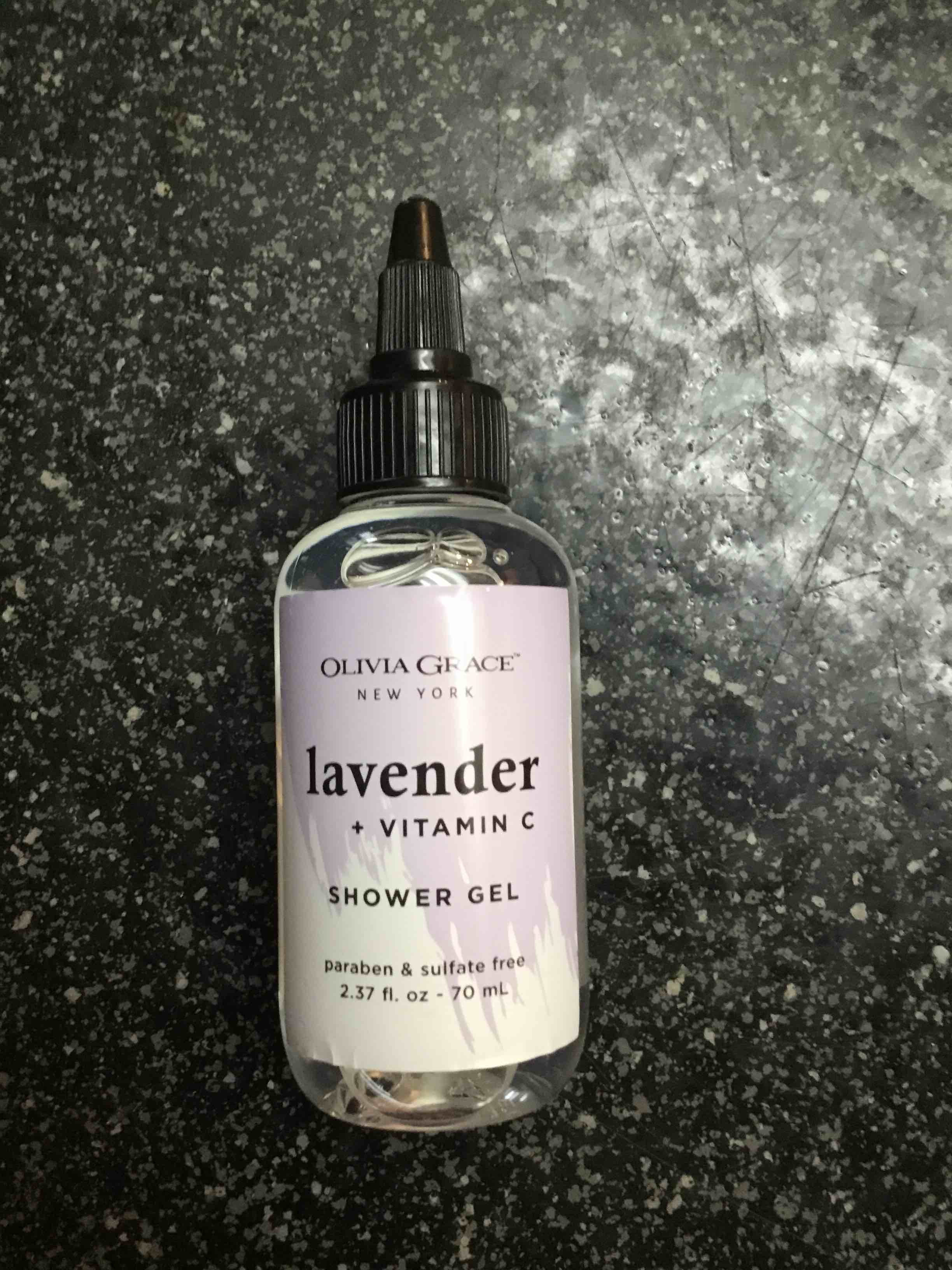 Olivia Grace - New York - Lavender + Vit. C - Shower Gel 2.37 oz 