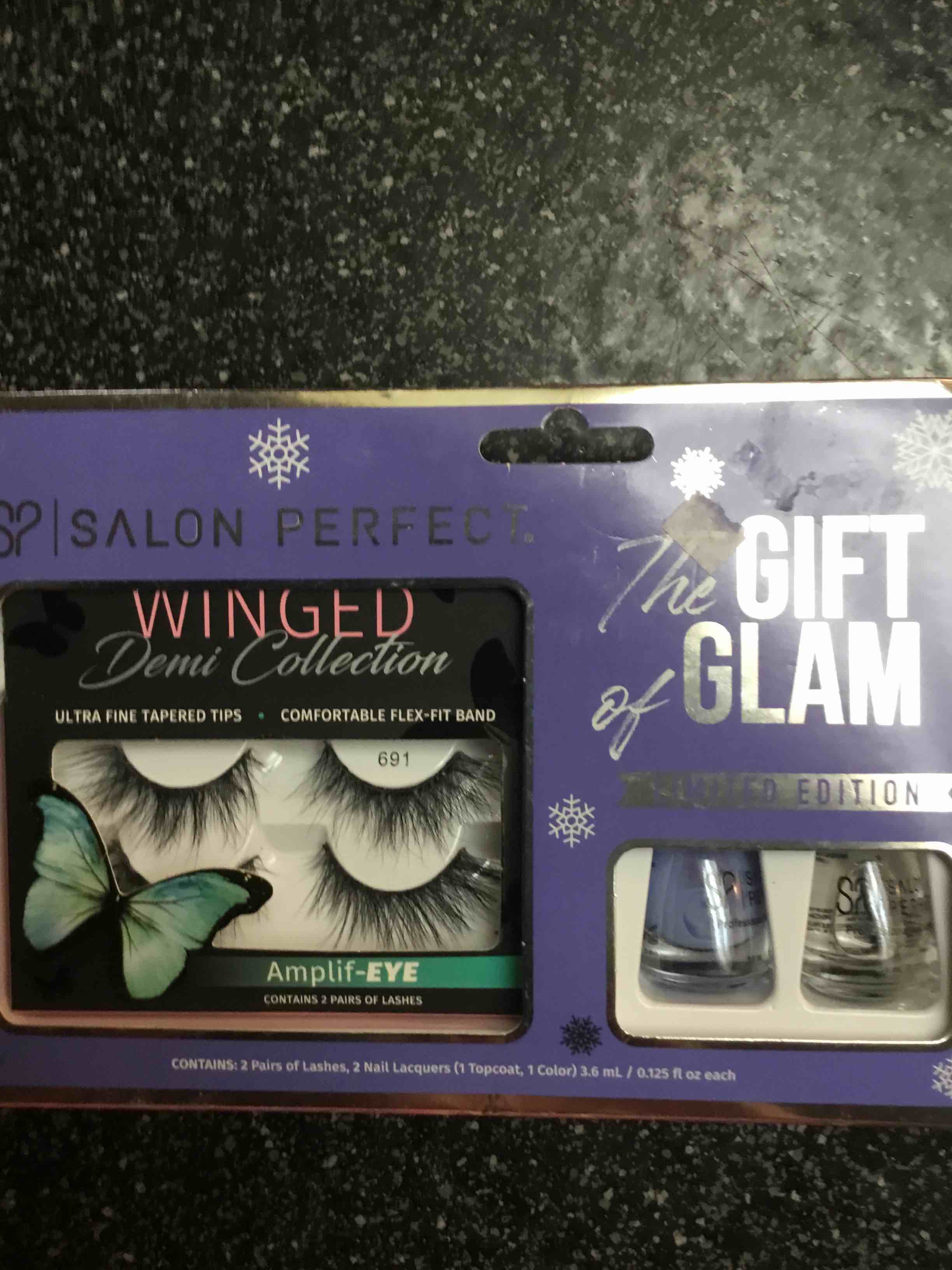 Salon Perfect - The Gift Of Glam - Lashes & Nails - Limited Edition - 