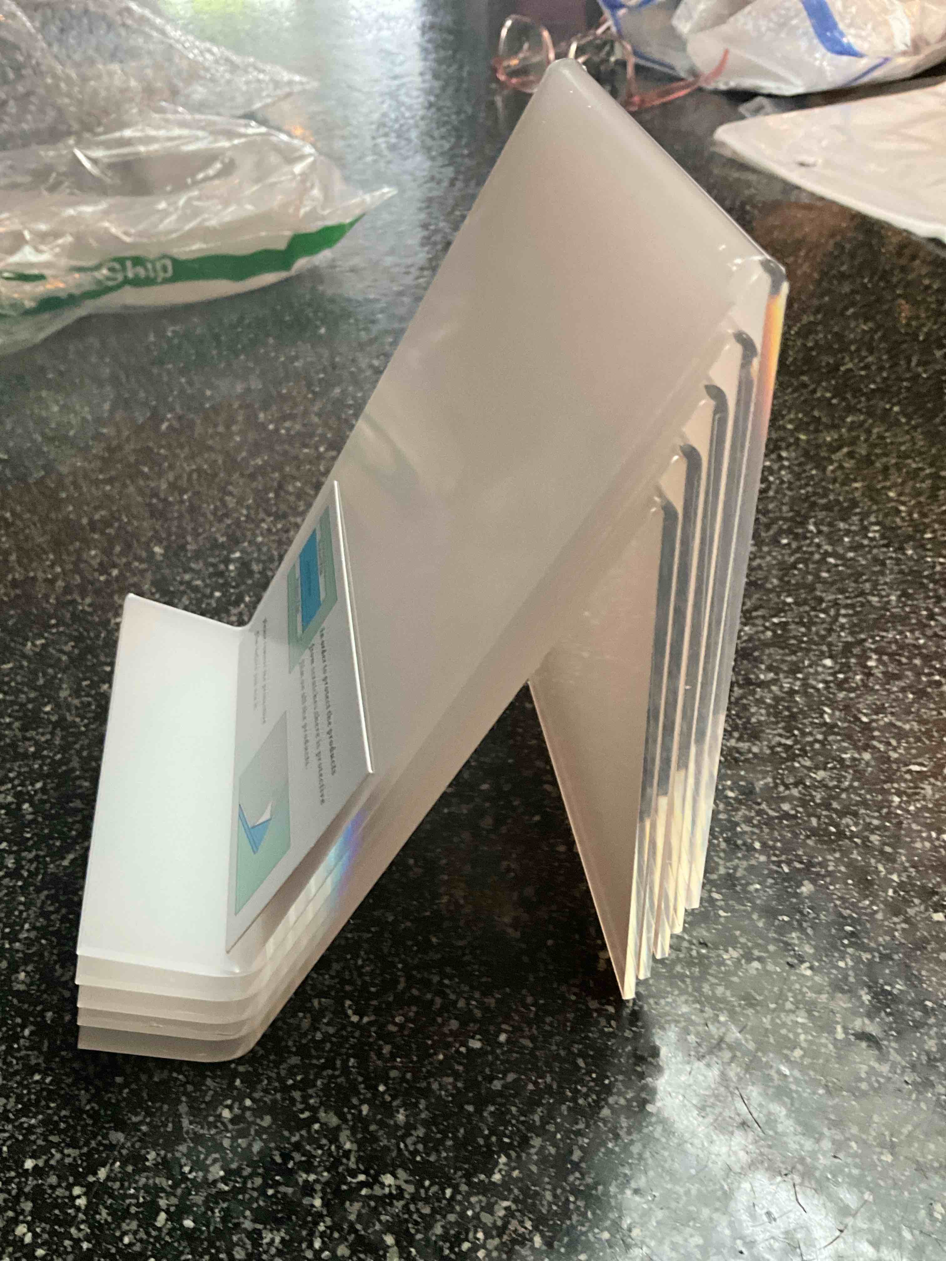 Medium Acrylic Display Holders - 5 