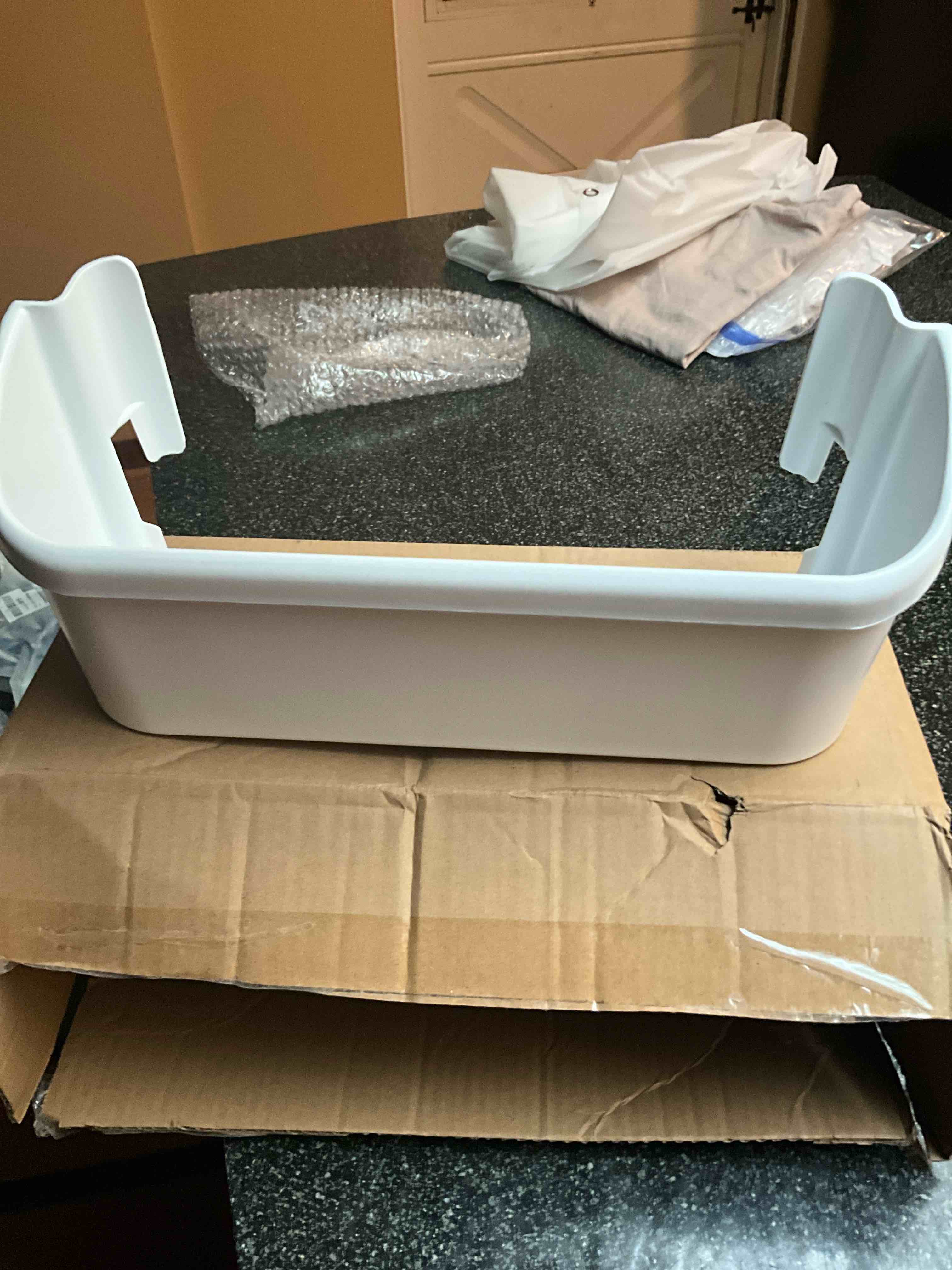 White - Refrigerator  - Replacement - Door Bin 