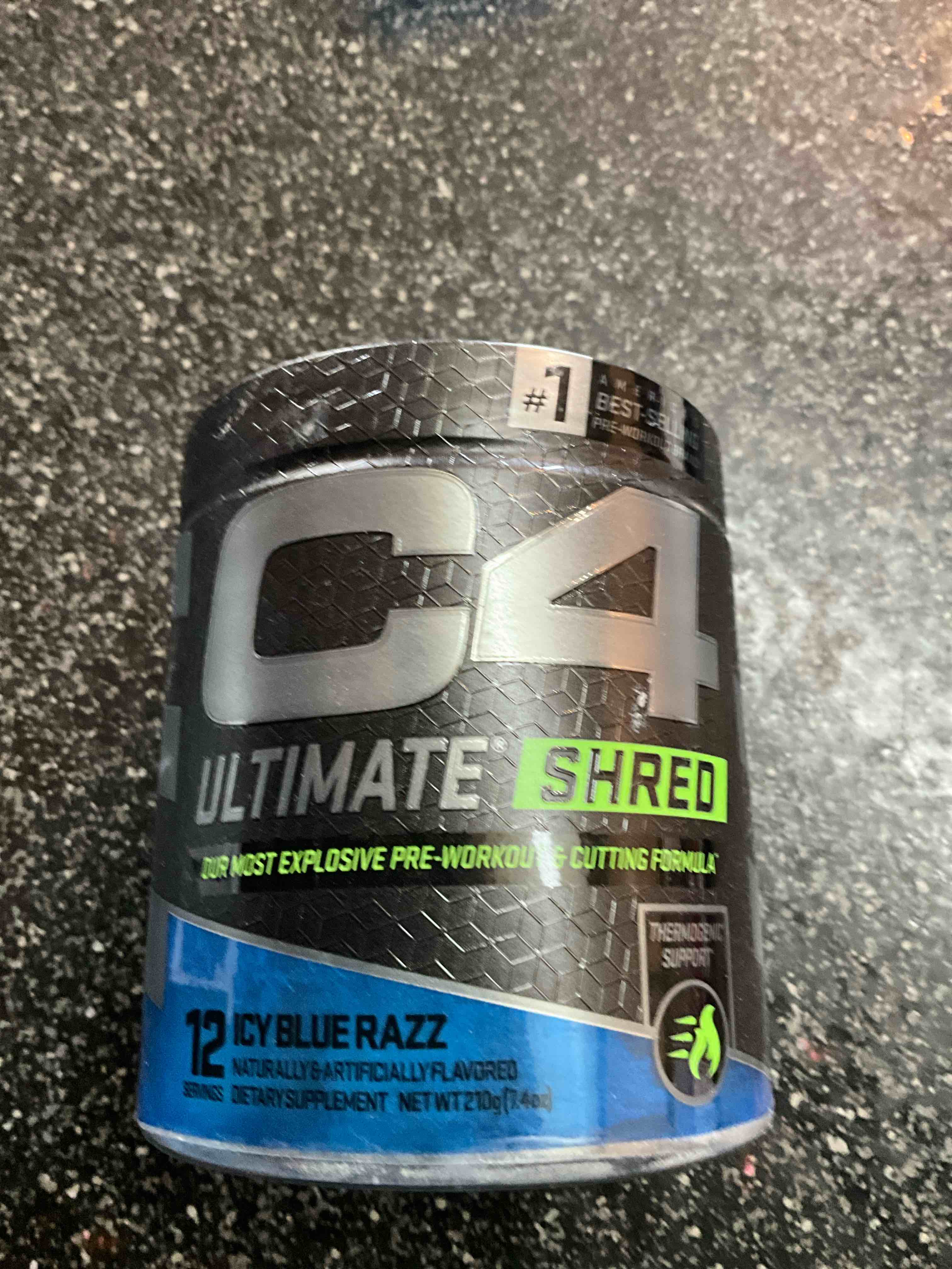 C4 Ultimate Shred - 12 Servings - Icy Blue Razz 