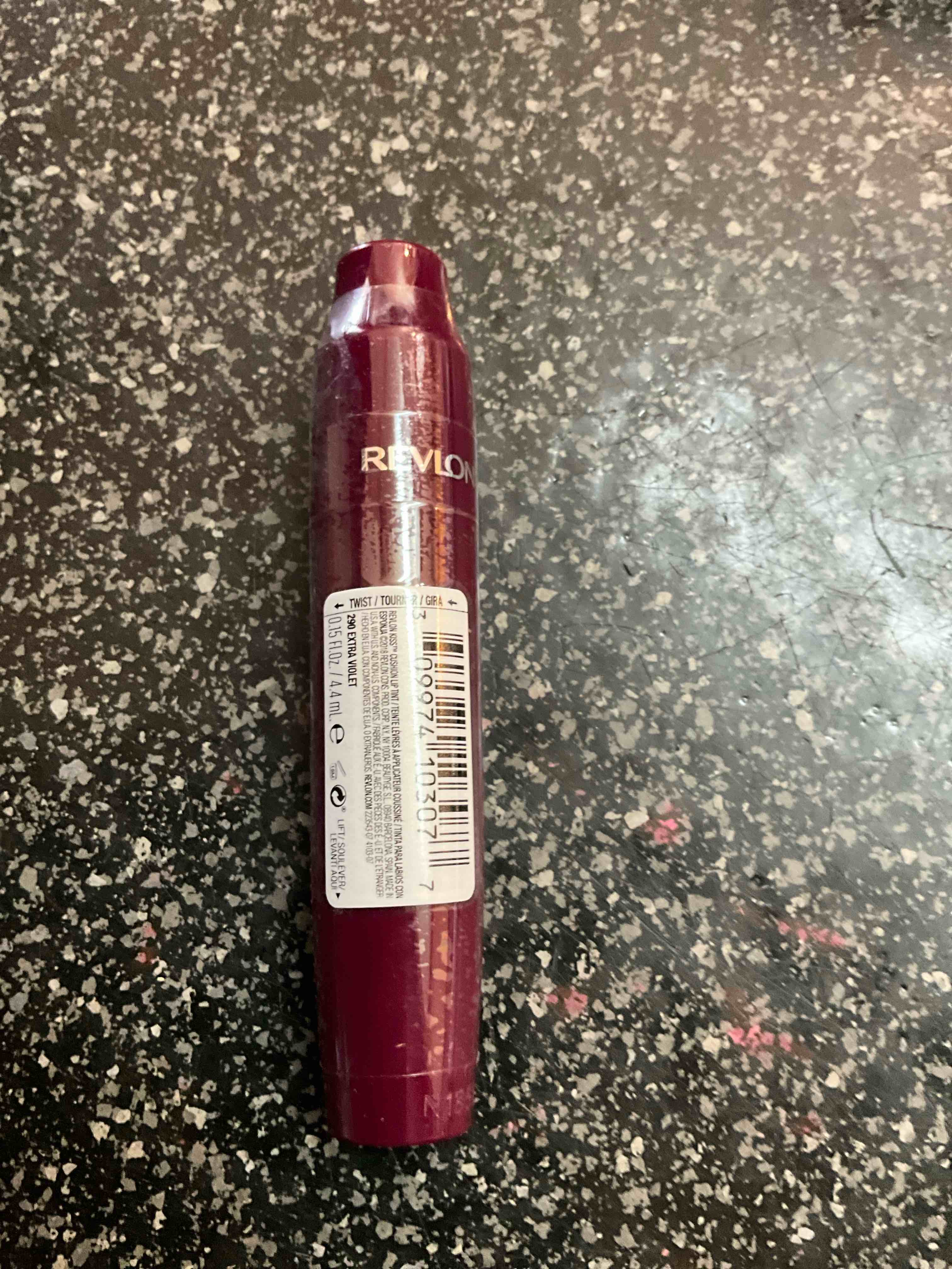 REVLON Kiss Cushion Lip Tint Lipstick, Extra Violet