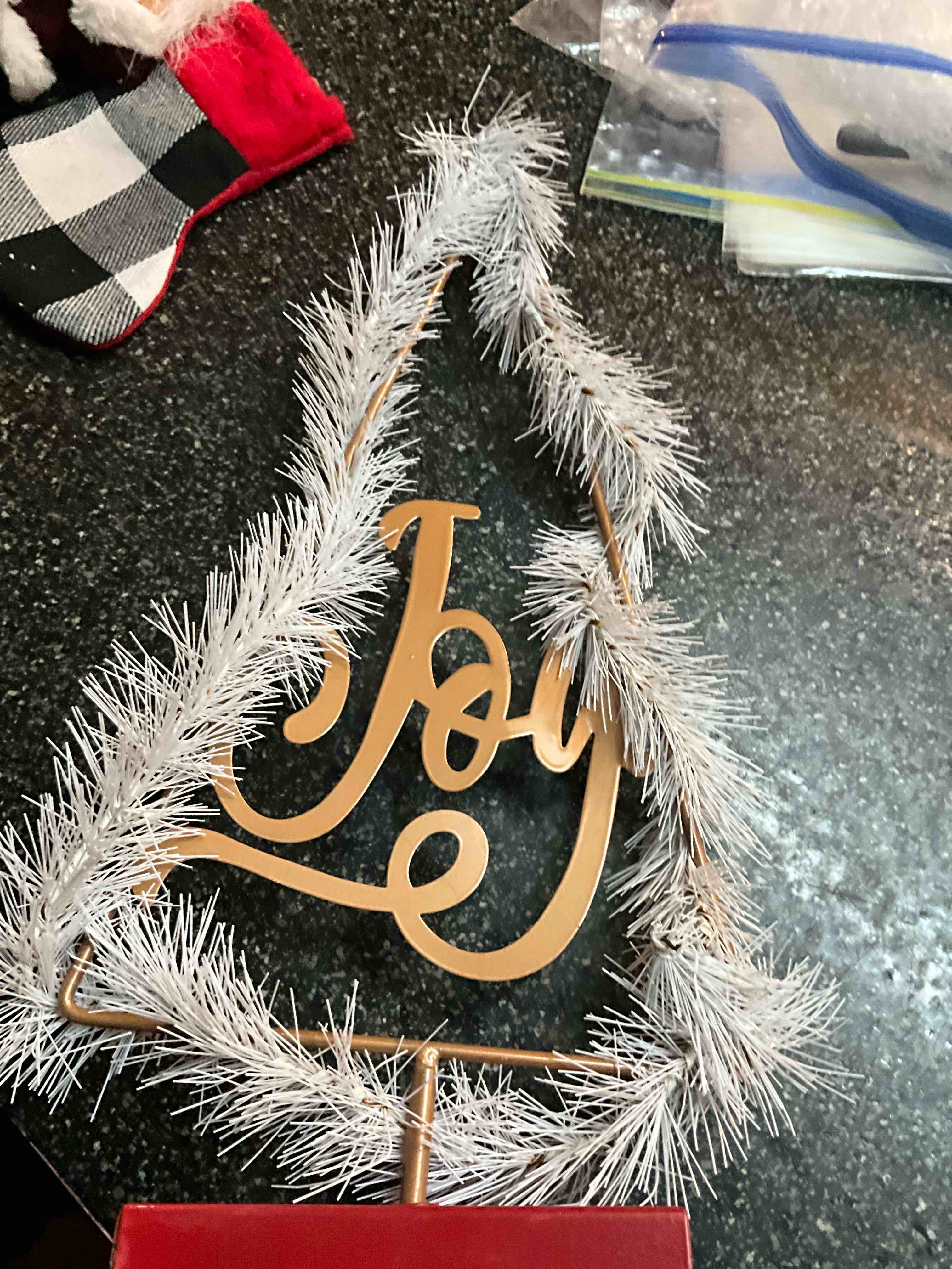 Joy Christmas Tree Decoration 