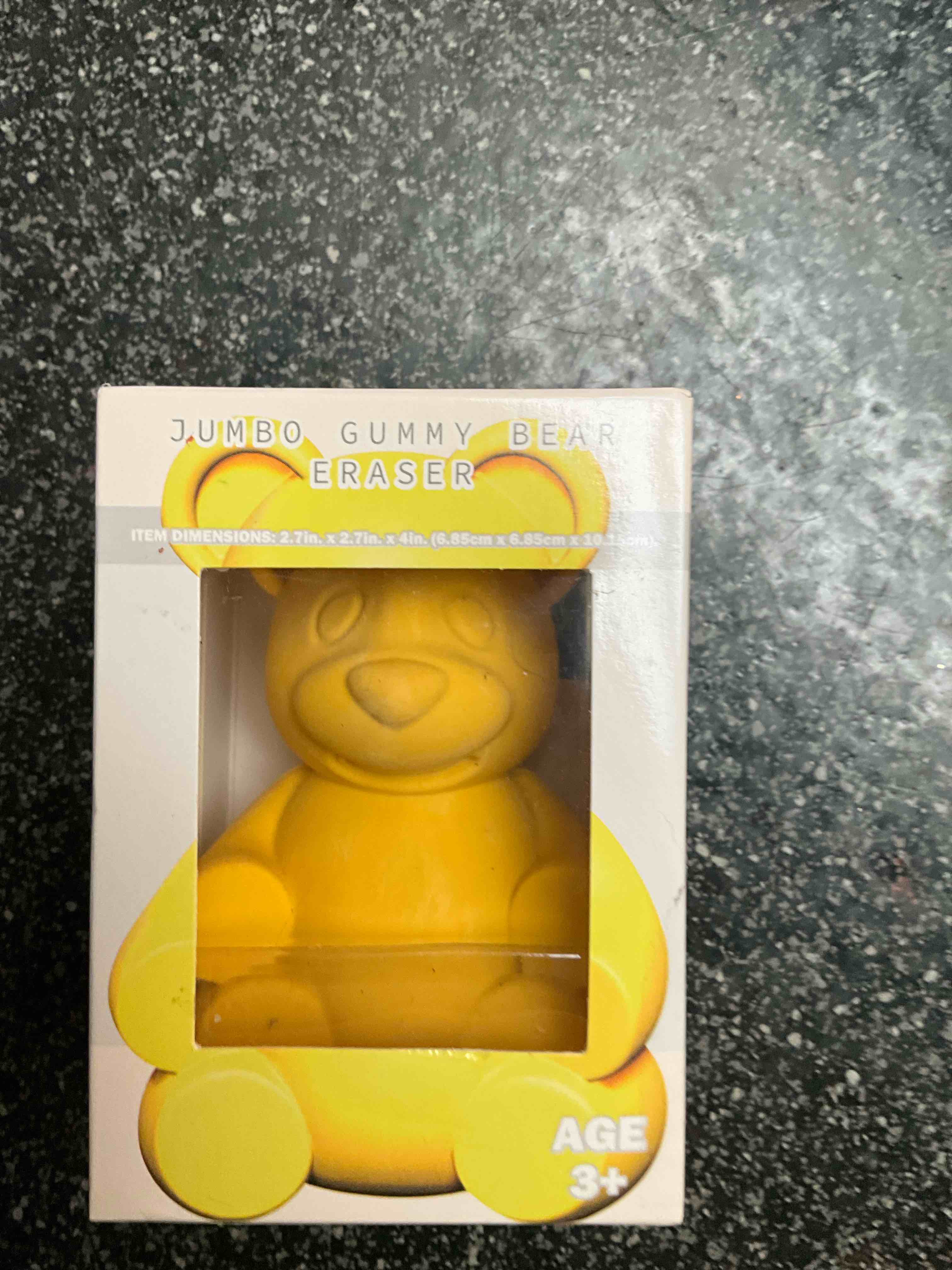 Jumbo Stress/Gummy Bear Eraser