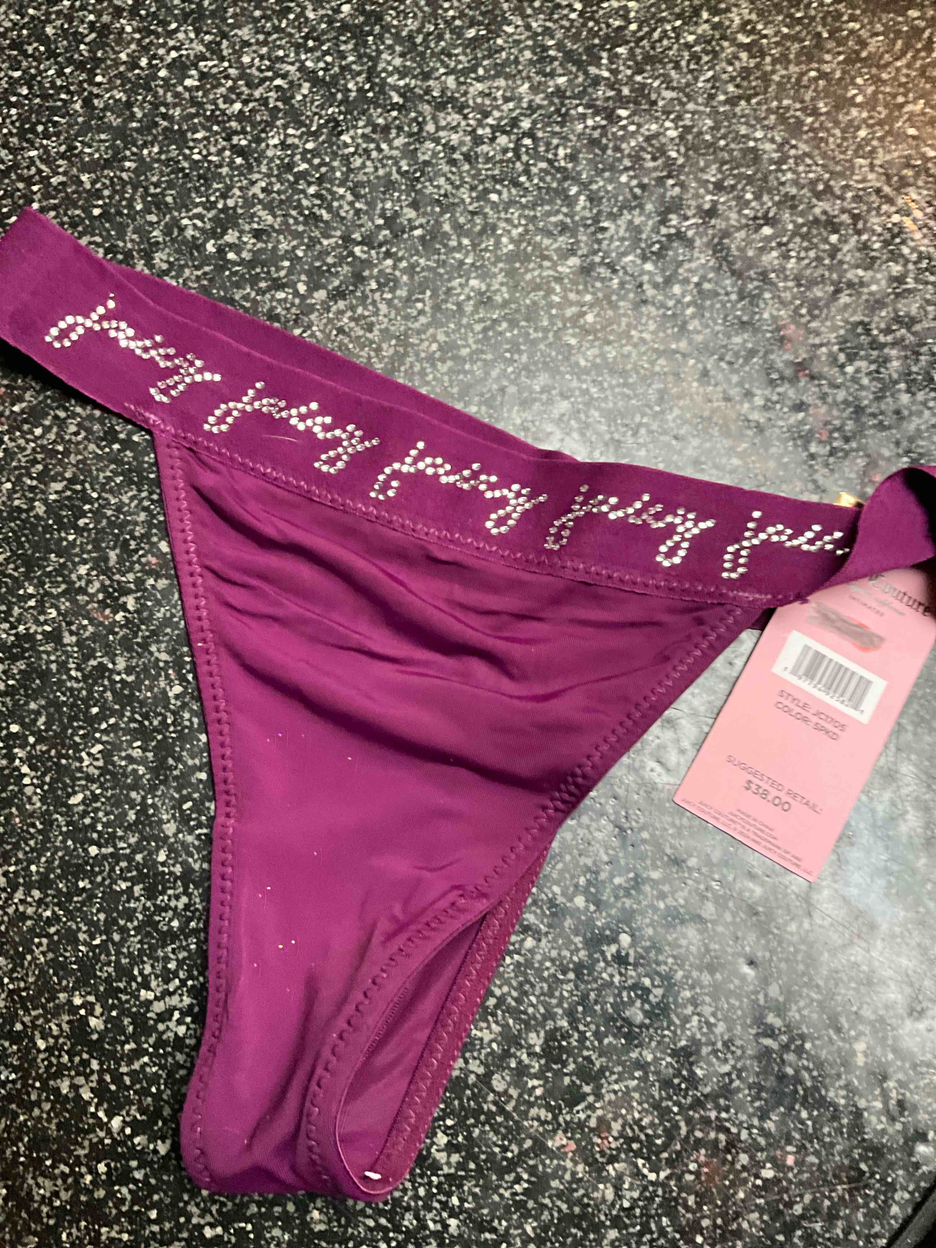 Juicy Couture - Ladies Thong Panties - size - M 